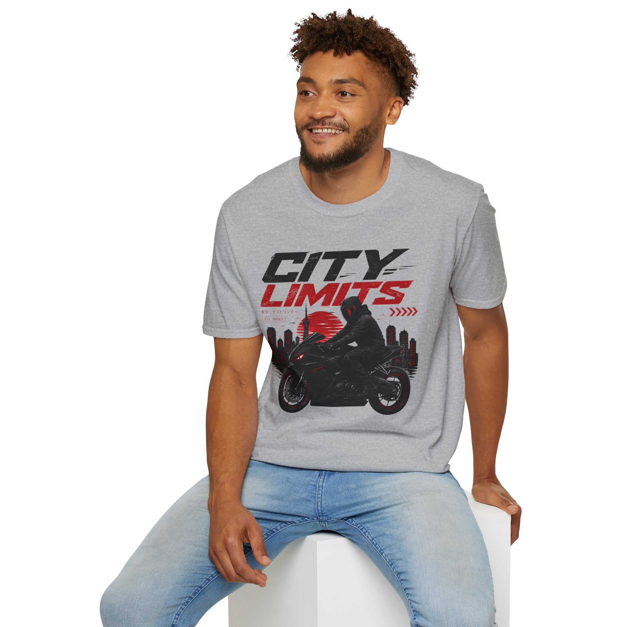 City Limits Motorcycle T‑Shirt