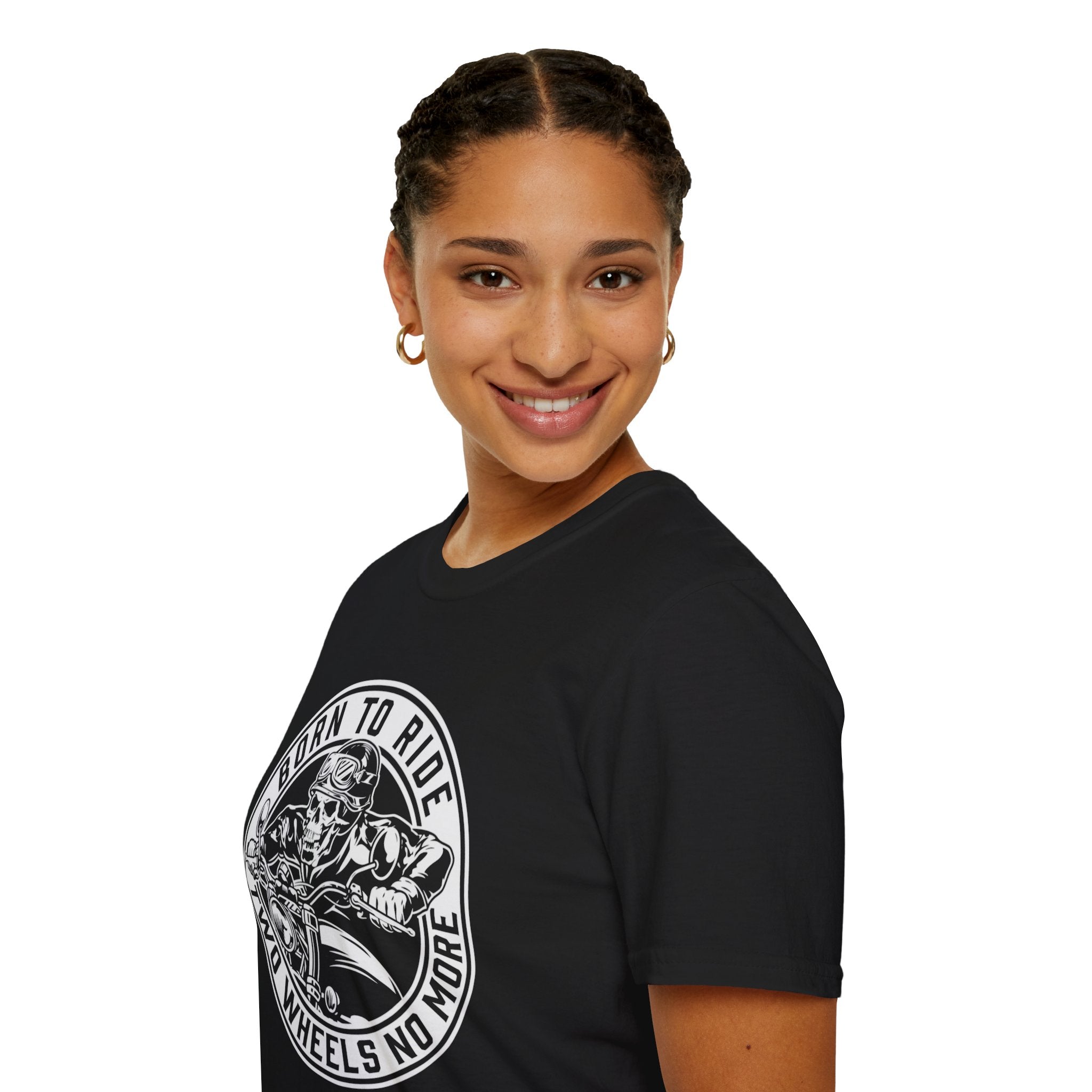 BORN TO RIDE TWO WHEELS, NO MORE T-Shirt