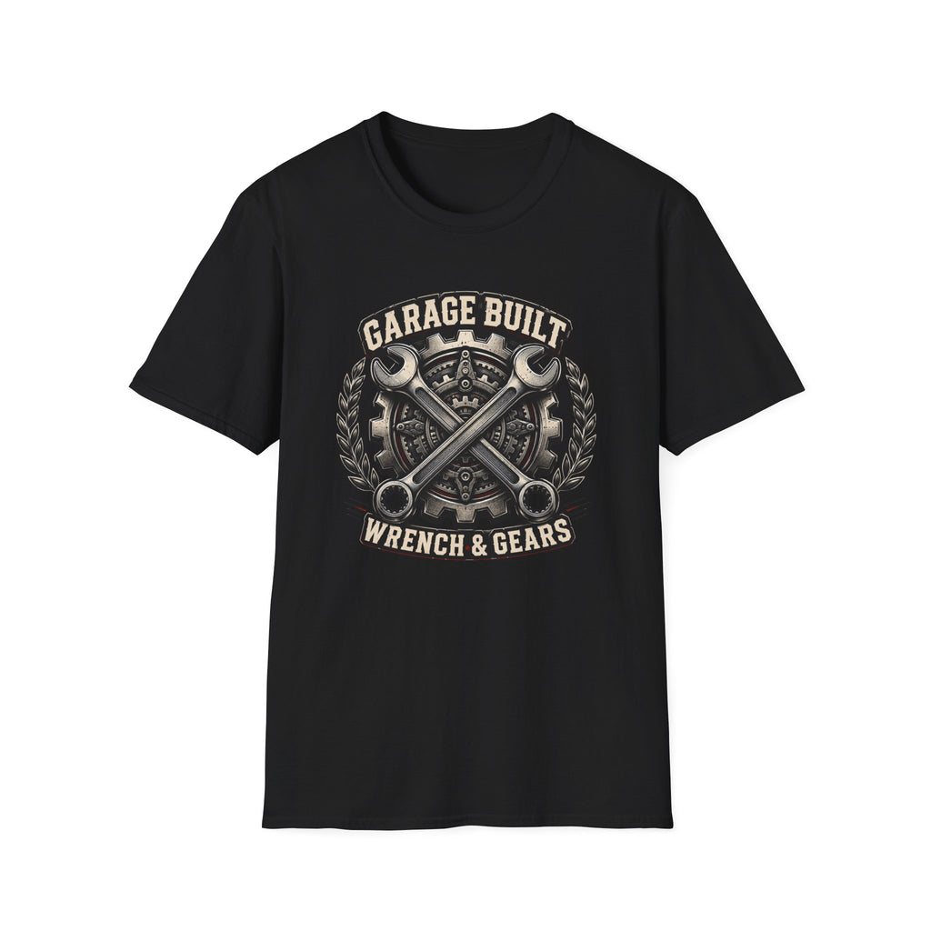 Garage Built Wrench & Gears T-Shirt