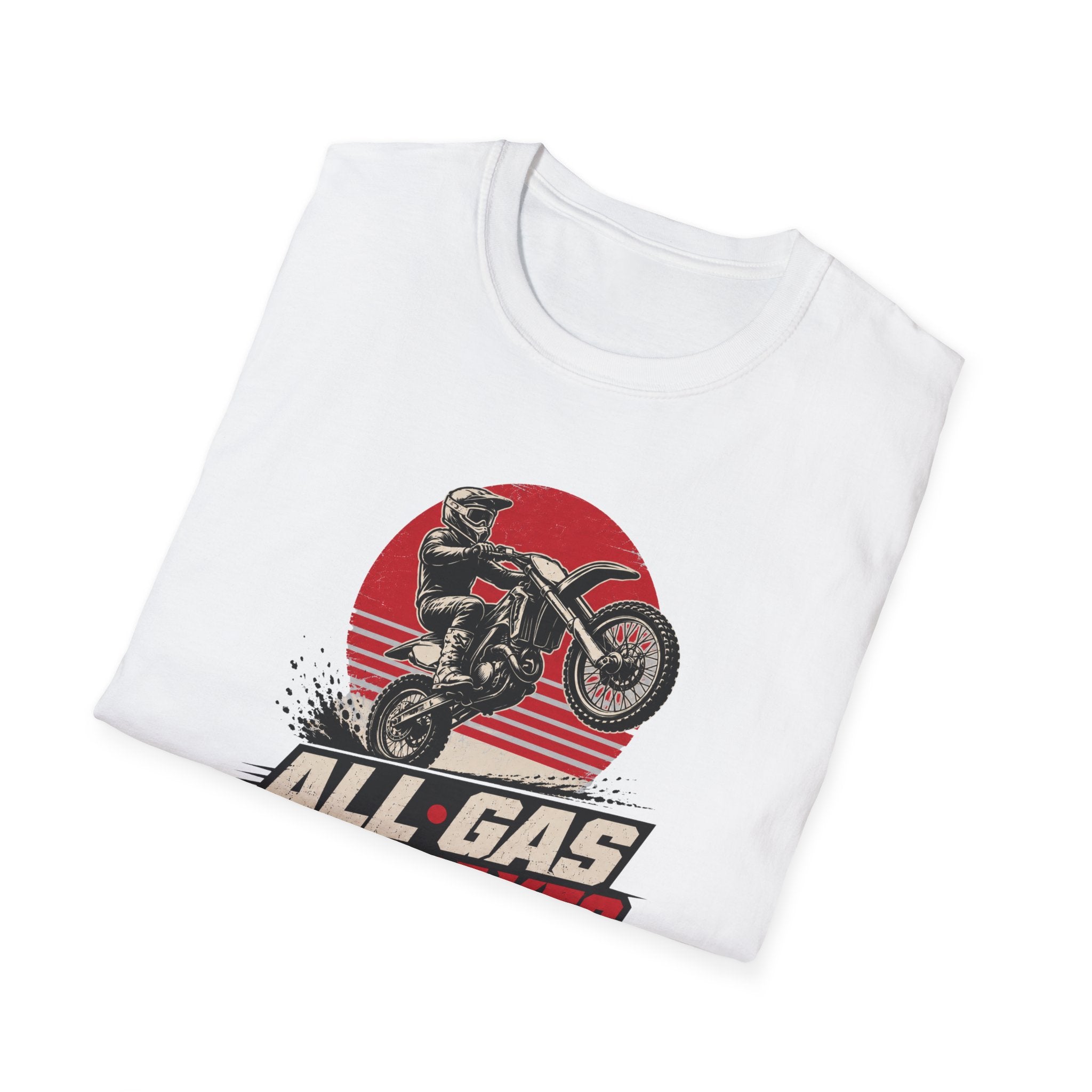 All Gas No Brakes Motorcycle T-Shirt