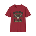 Black Flag Riders Skull T-Shirt