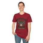 Black Flag Riders Skull T-Shirt