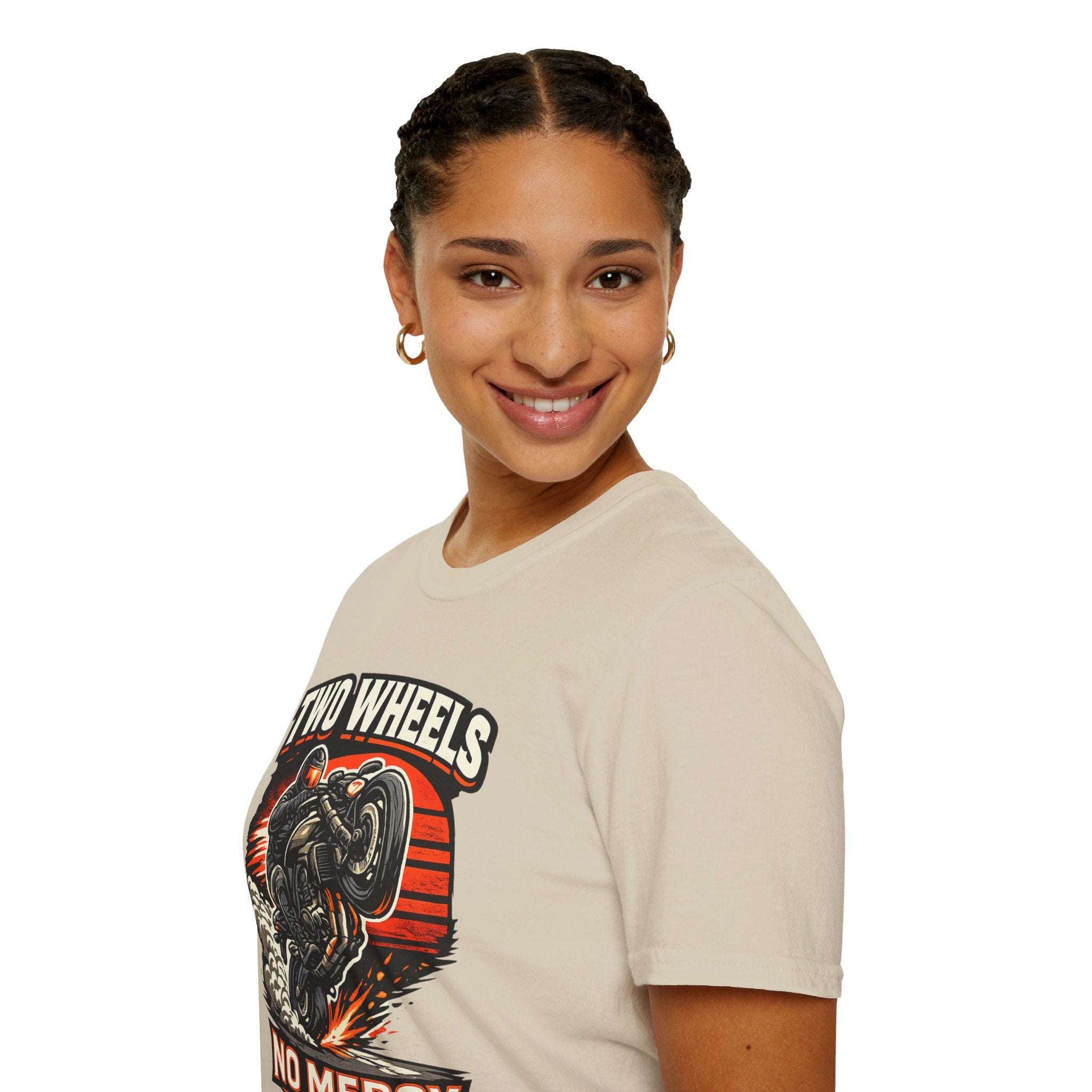 Two Wheels No Mercy T-Shirt