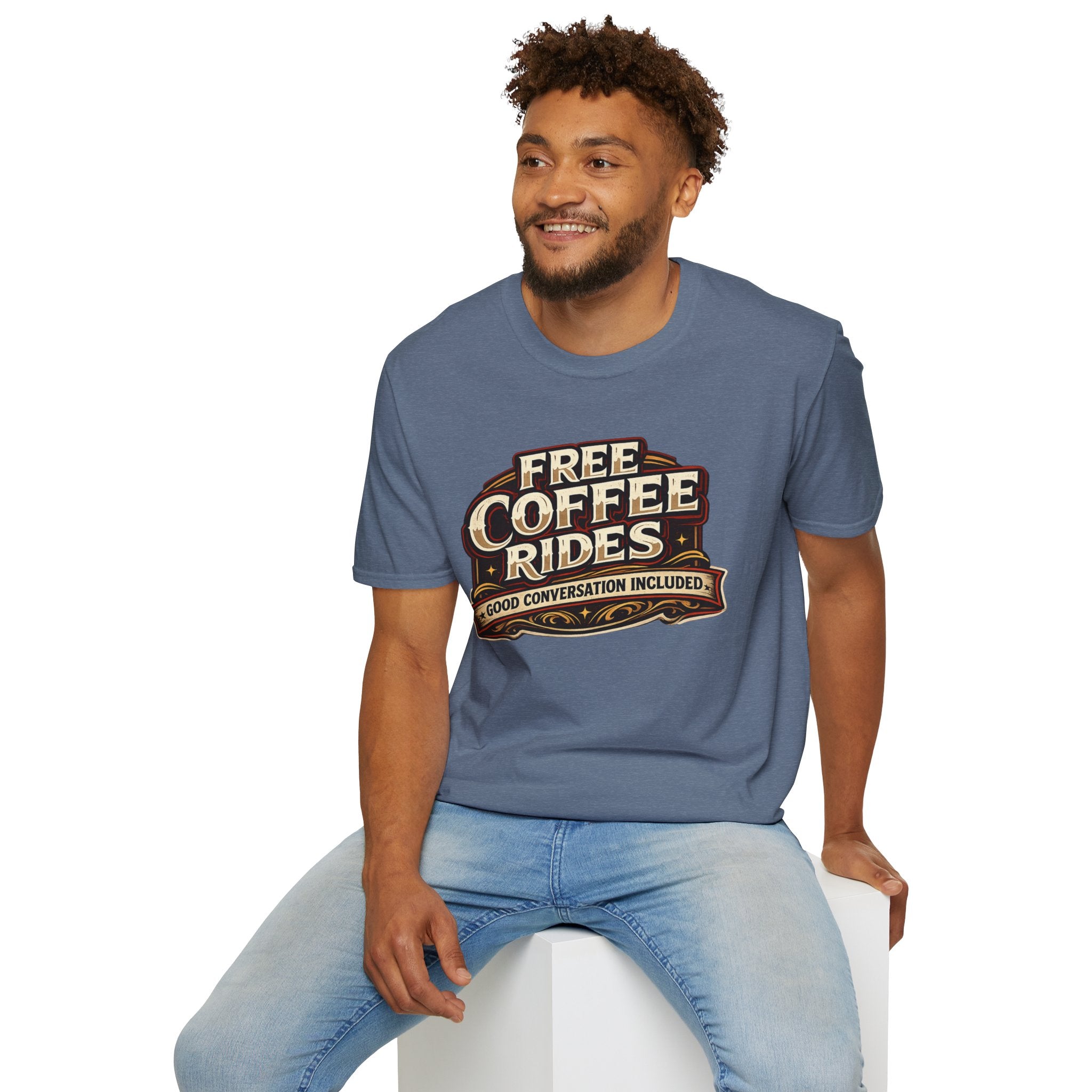 FREE COFFEE RIDES T-Shirt