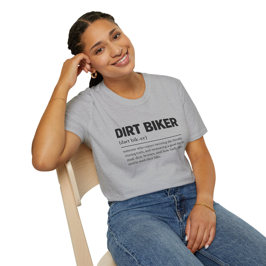 Dirt Biker Definition T-Shirt