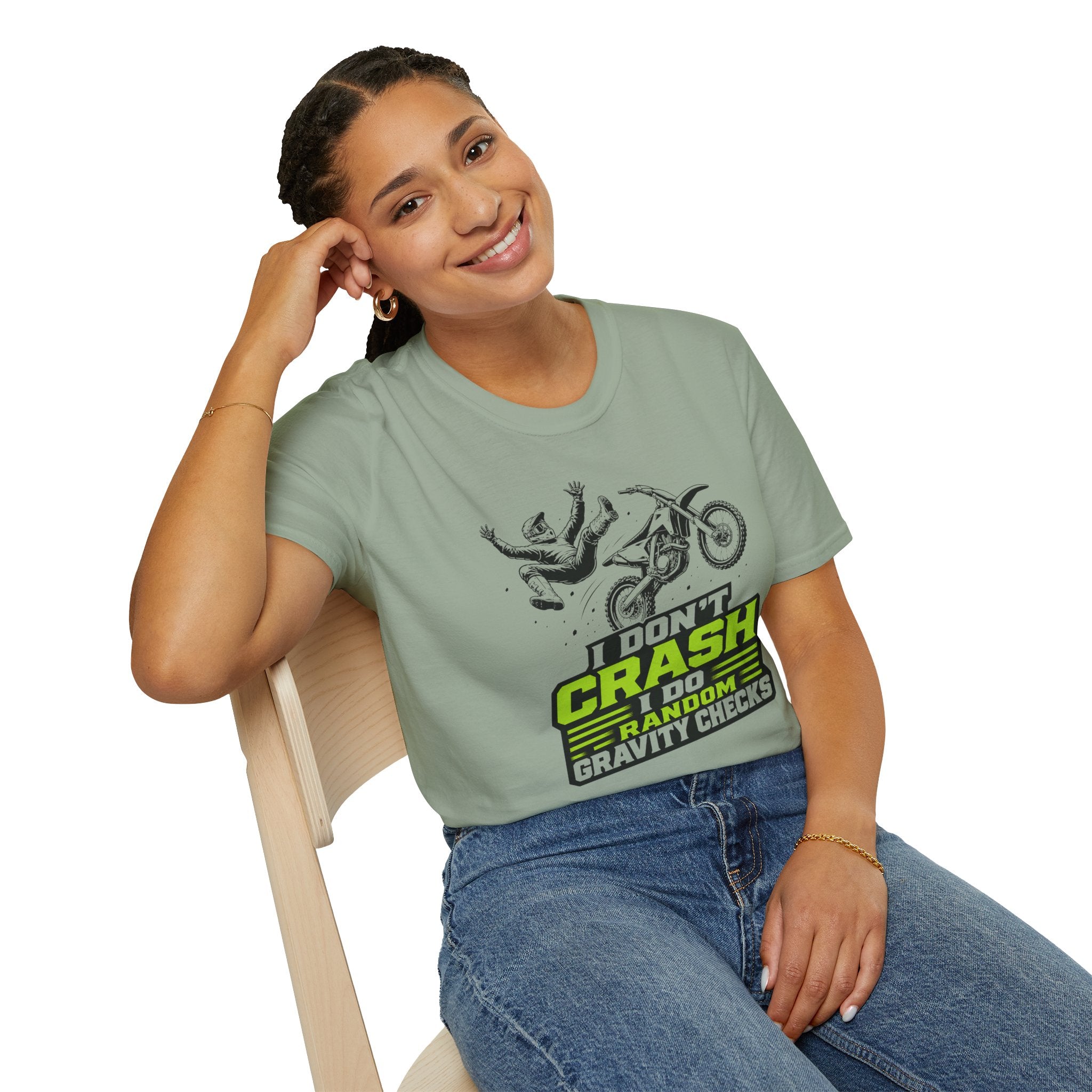 I Don't Crash I Do Random Gravity Checks T-Shirt