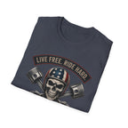 LIVE FREE RIDE HARD - 250TH ANNIVERSARY T-SHIRT