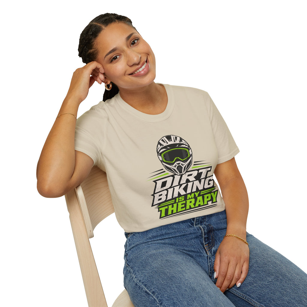 Dirt Biking Is My Therapy T-Shirt