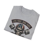 LIVE FREE RIDE HARD - 250TH ANNIVERSARY T-SHIRT