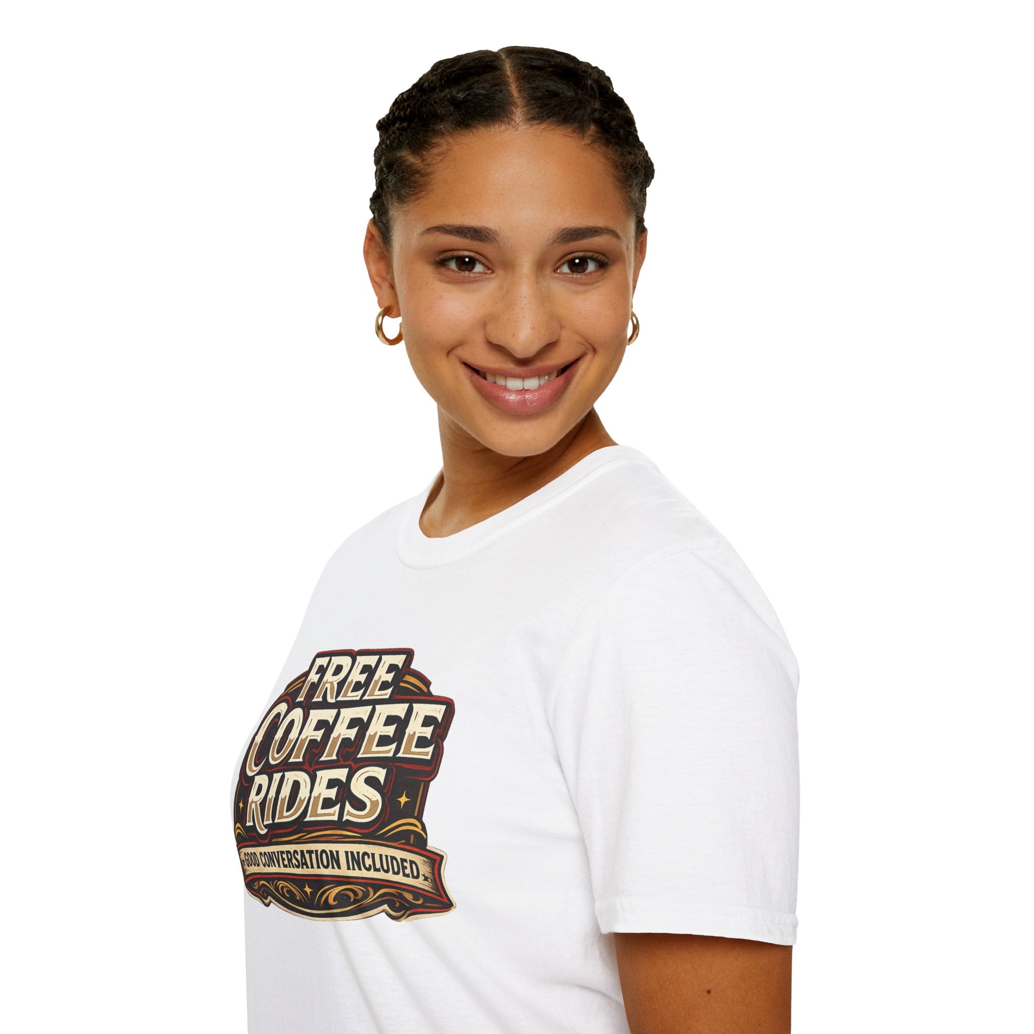 FREE COFFEE RIDES T-Shirt