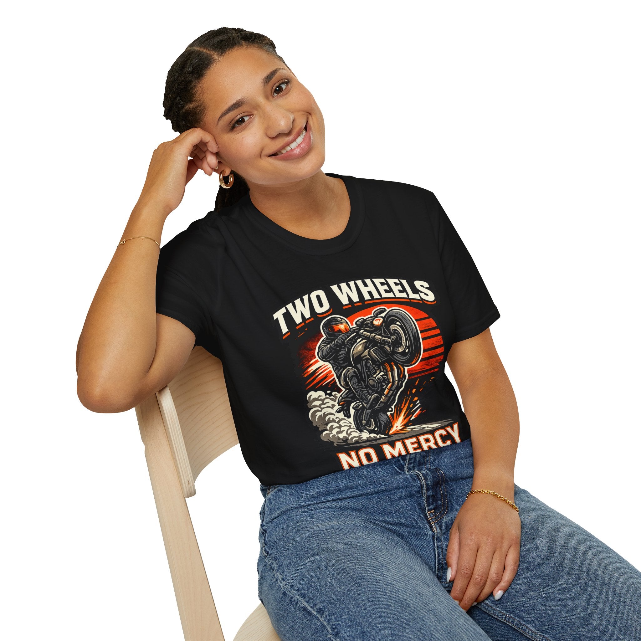 Two Wheels No Mercy T-Shirt