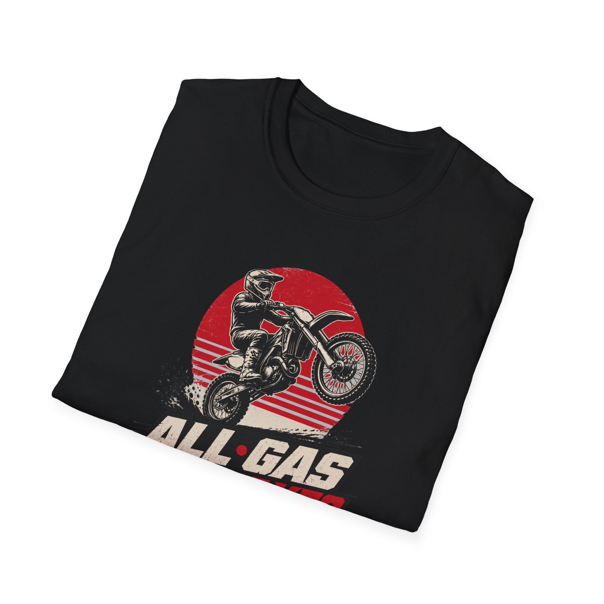All Gas No Brakes Motorcycle T-Shirt