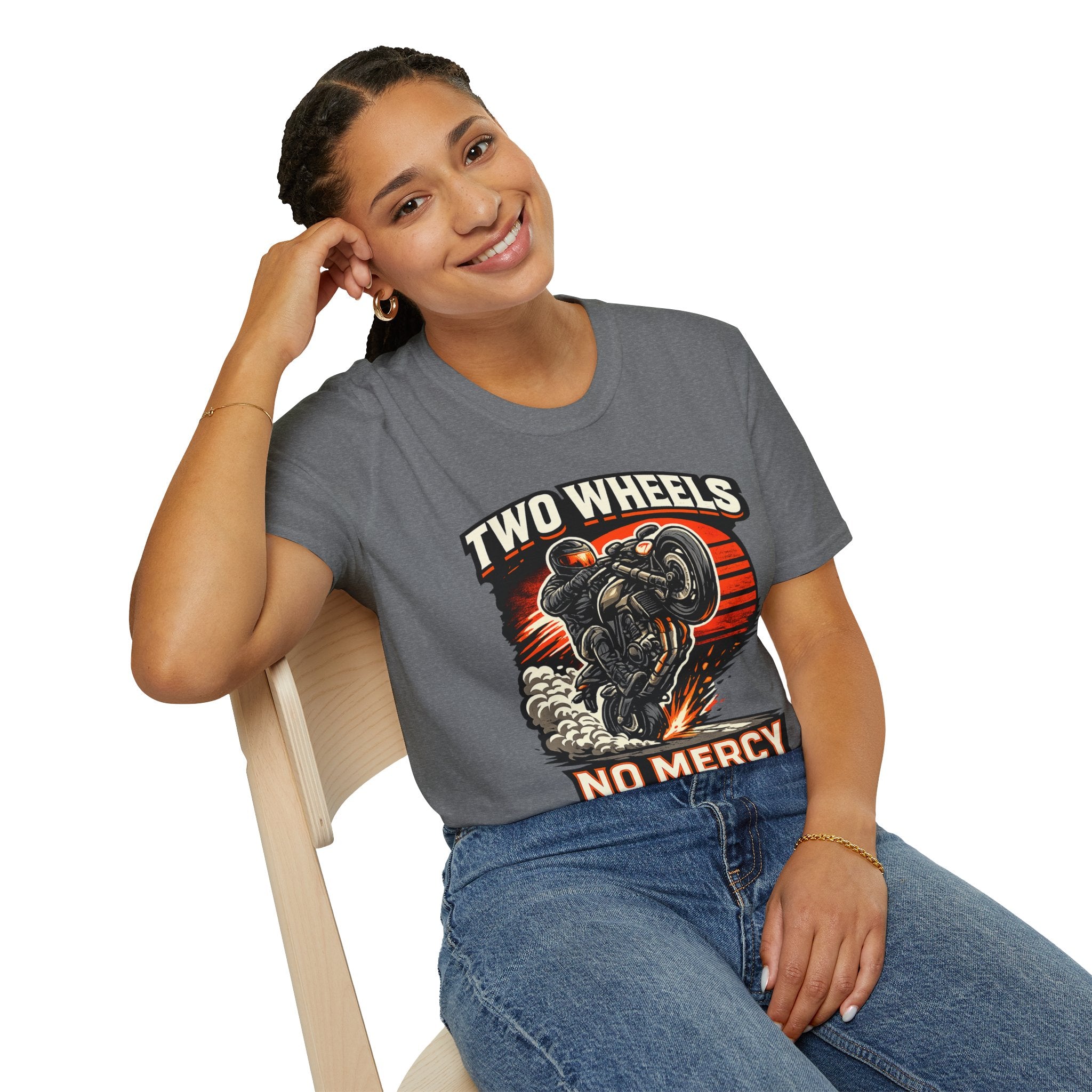 Two Wheels No Mercy T-Shirt