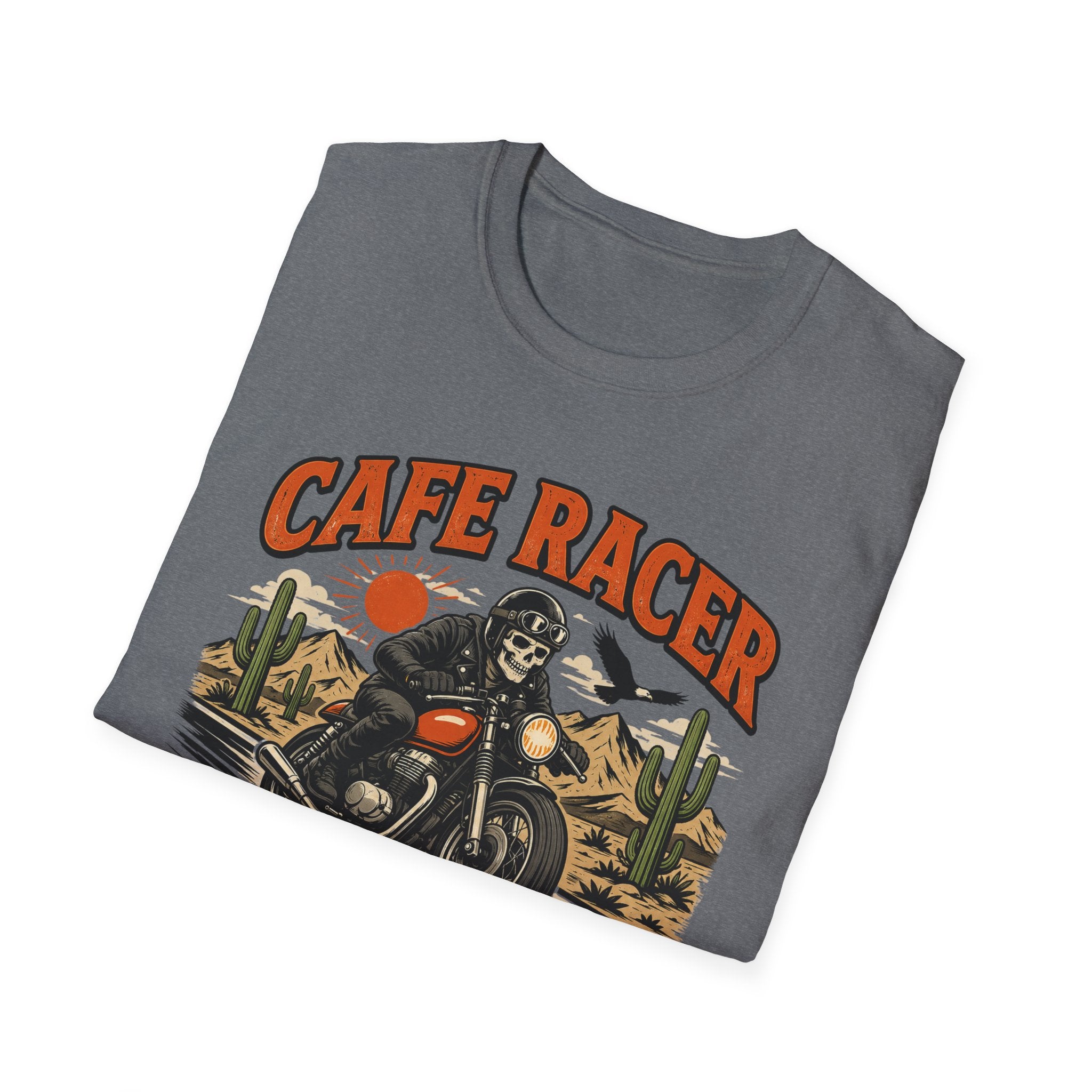 Cafe Racer Skull Club T-Shirt