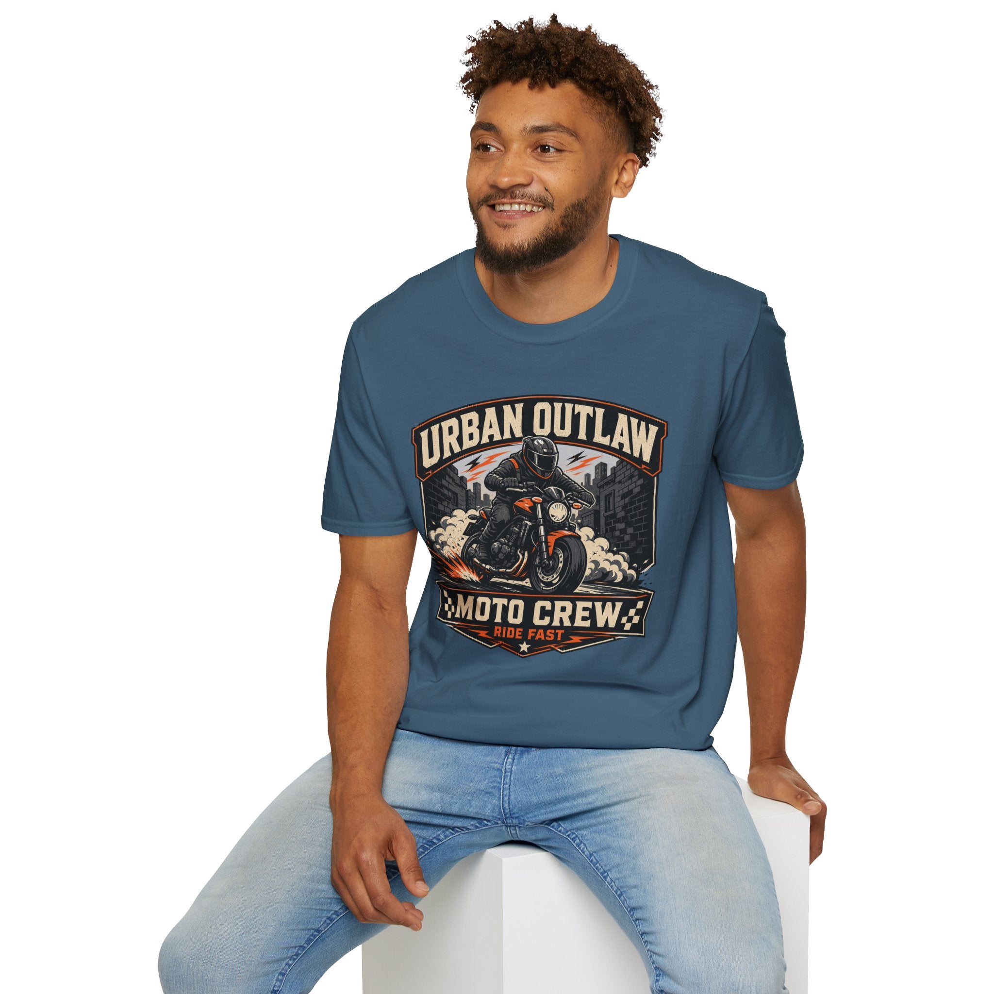 Urban Outlaw Moto Crew Ride Fast T-Shirt