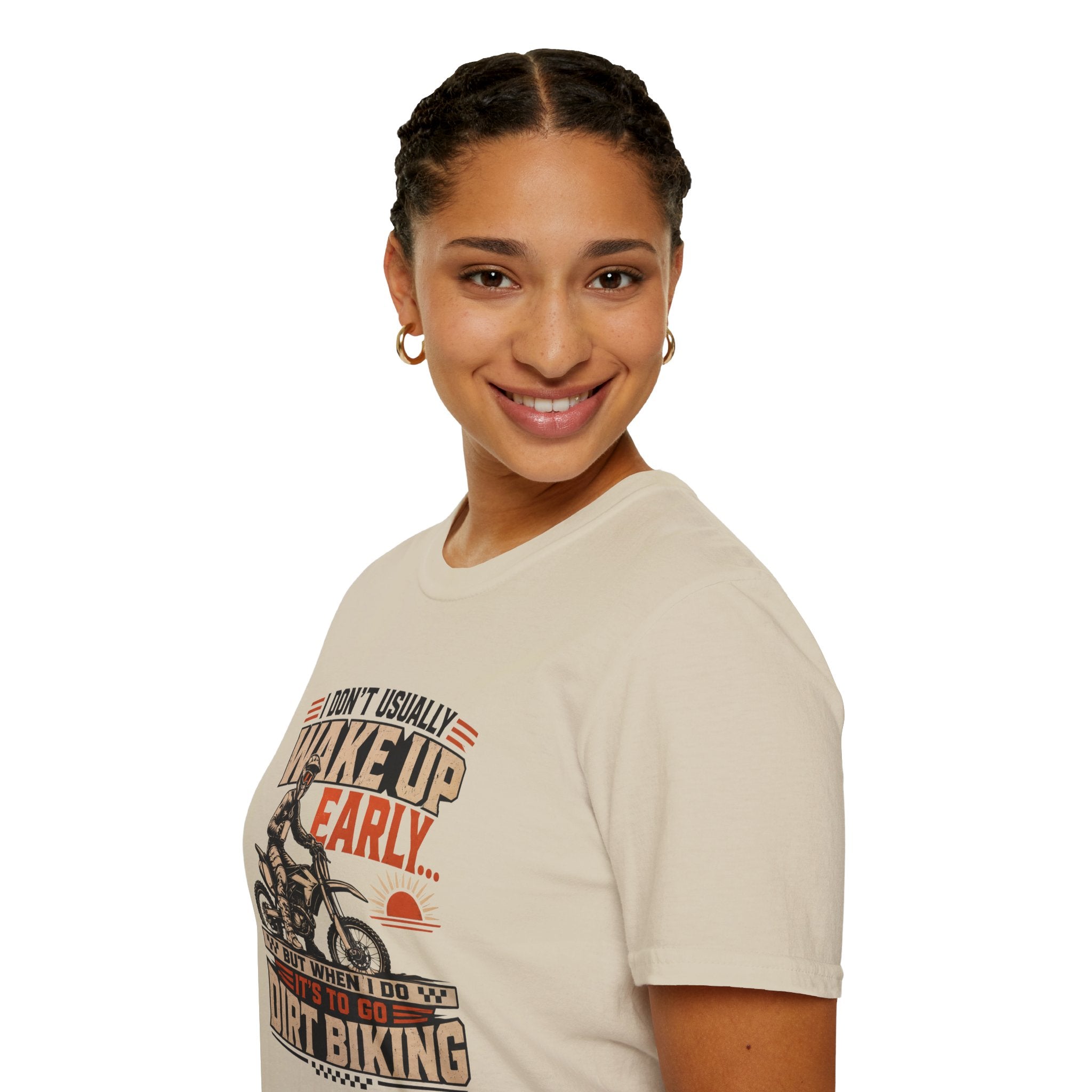 I Don't Usually Wake Up Early But I Do When It's To Go Dirt Biking T-Shirt