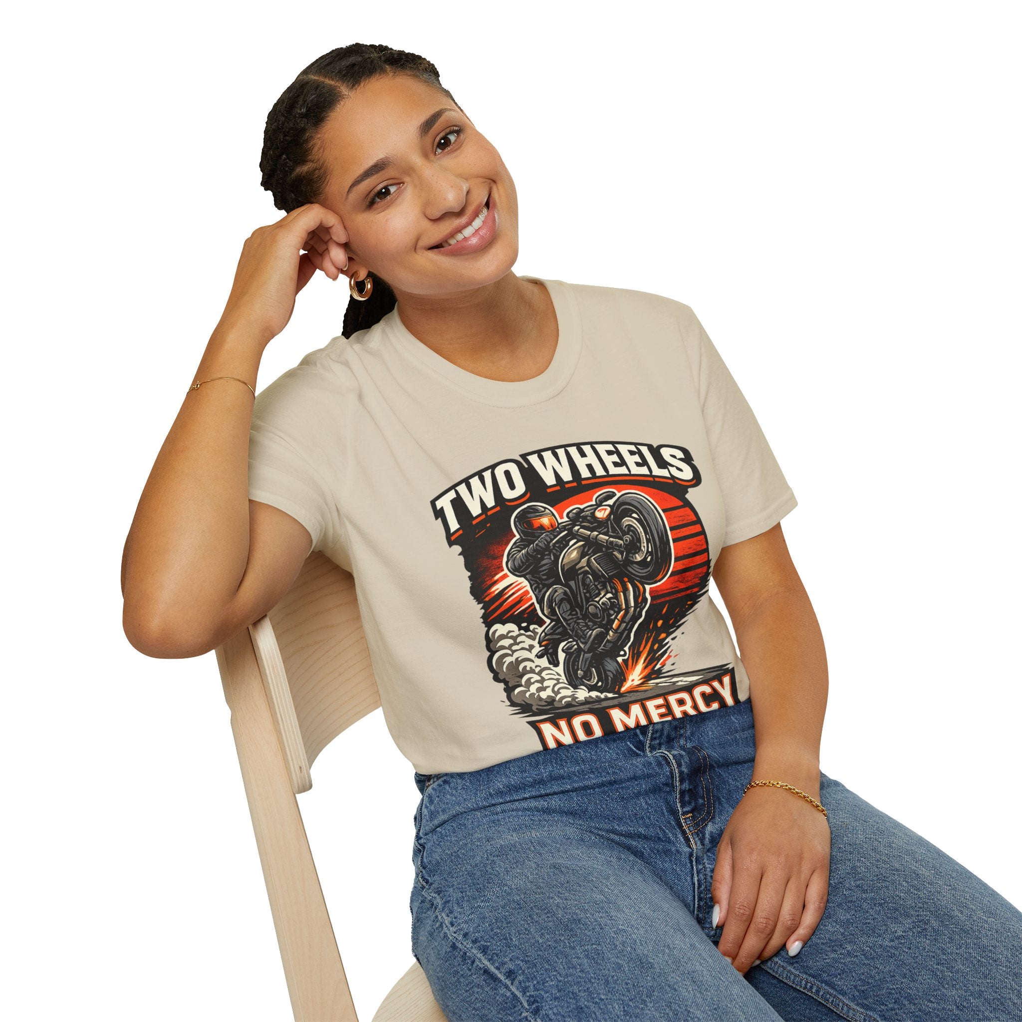 Two Wheels No Mercy T-Shirt
