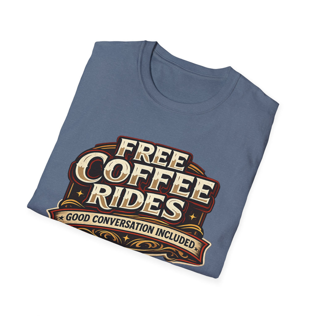 FREE COFFEE RIDES T-Shirt