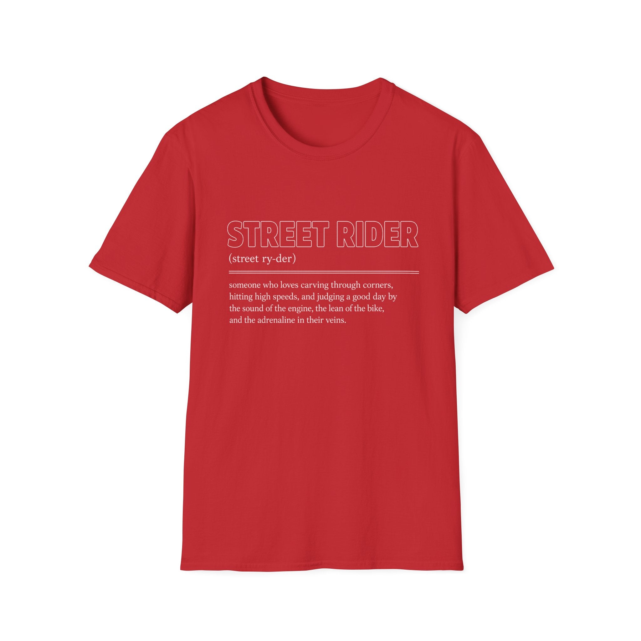 Street Rider Definition T-Shirt