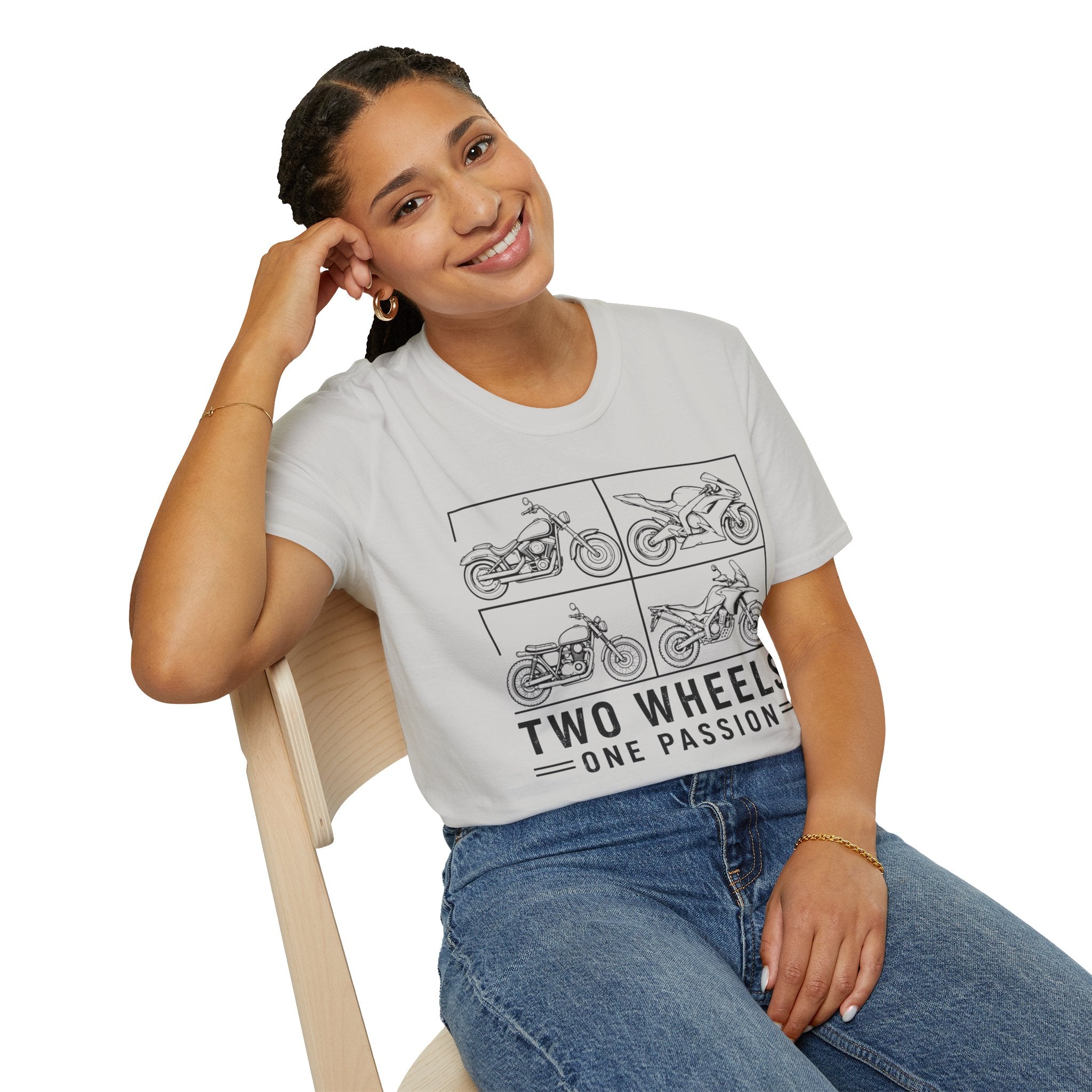 Two Wheels One Passion T-Shirt