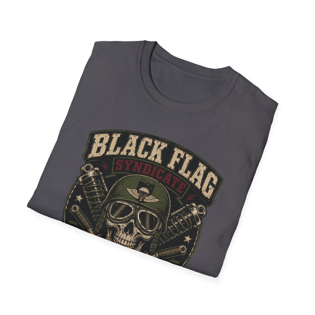 Black Flag Skull Patch T-Shirt