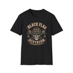 Black Flag Division Skull T-Shirt