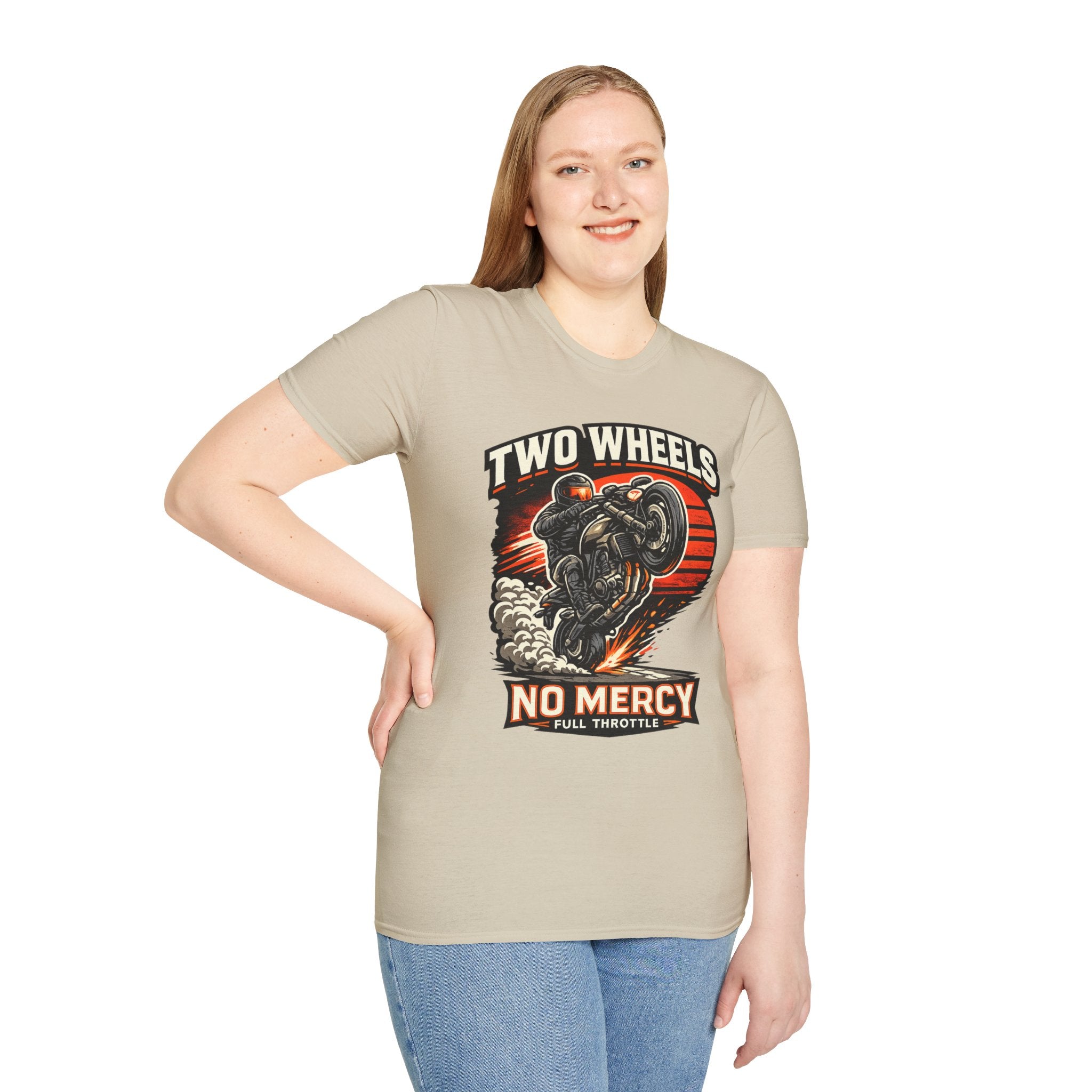 Two Wheels No Mercy T-Shirt