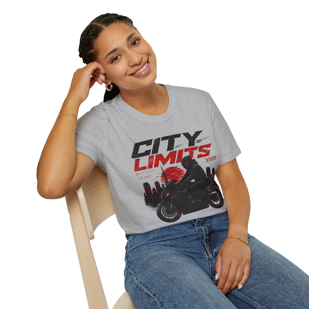 City Limits Motorcycle T‑Shirt