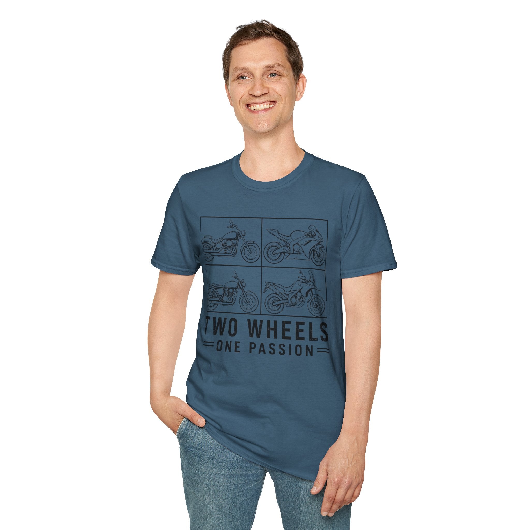 Two Wheels One Passion T-Shirt