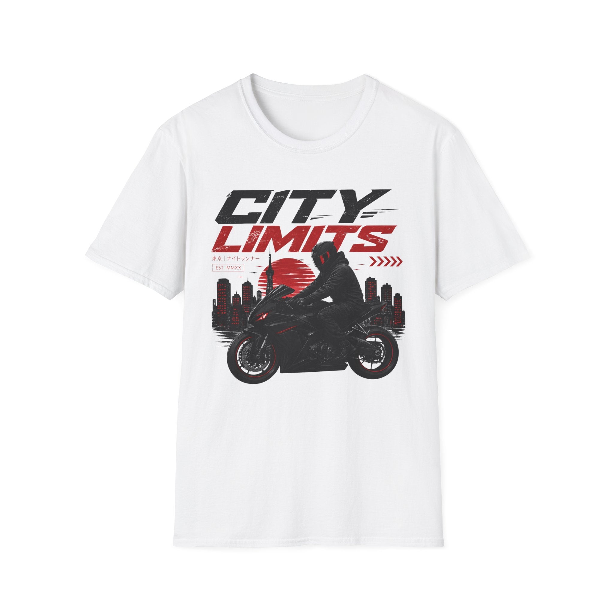 City Limits Motorcycle T‑Shirt