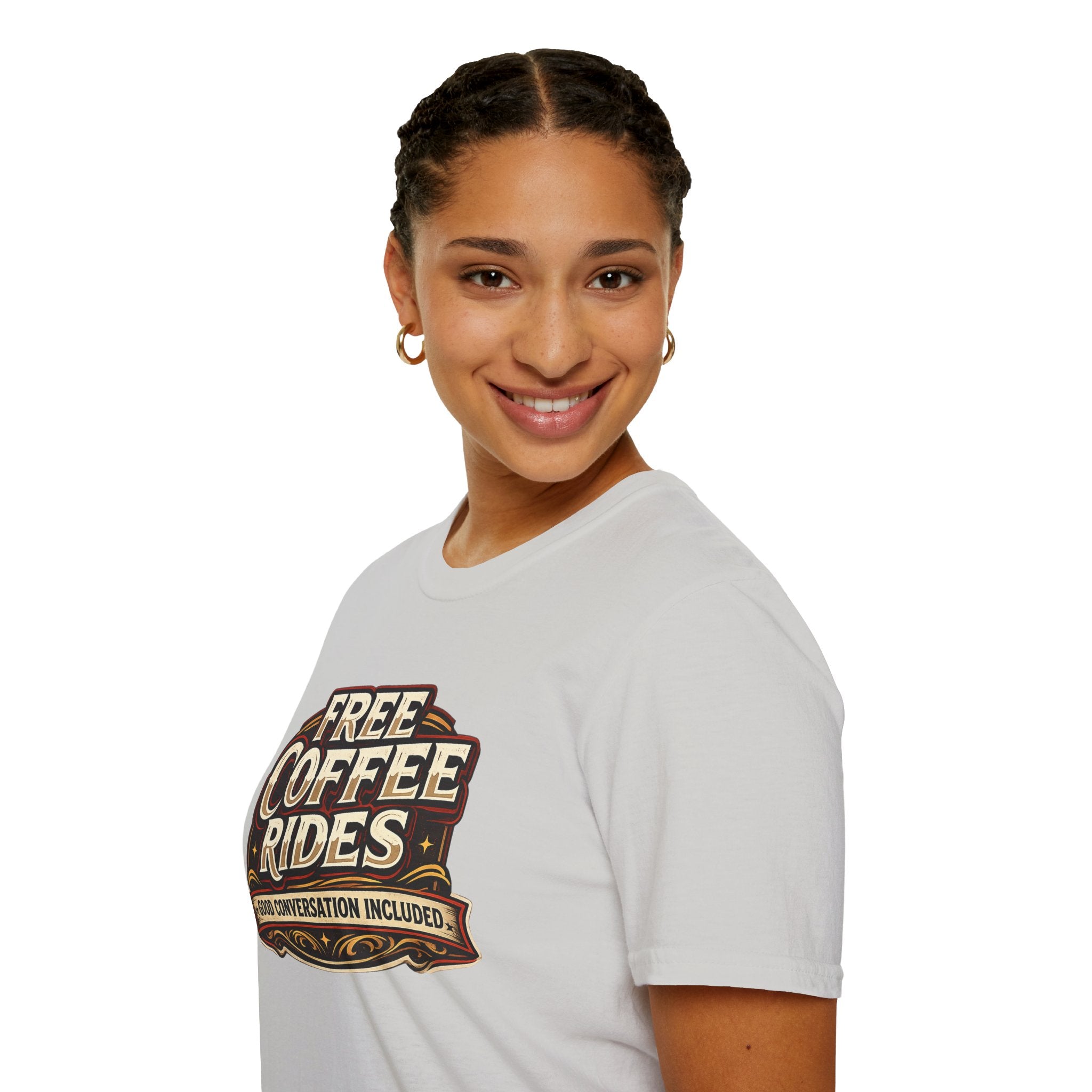 FREE COFFEE RIDES T-Shirt