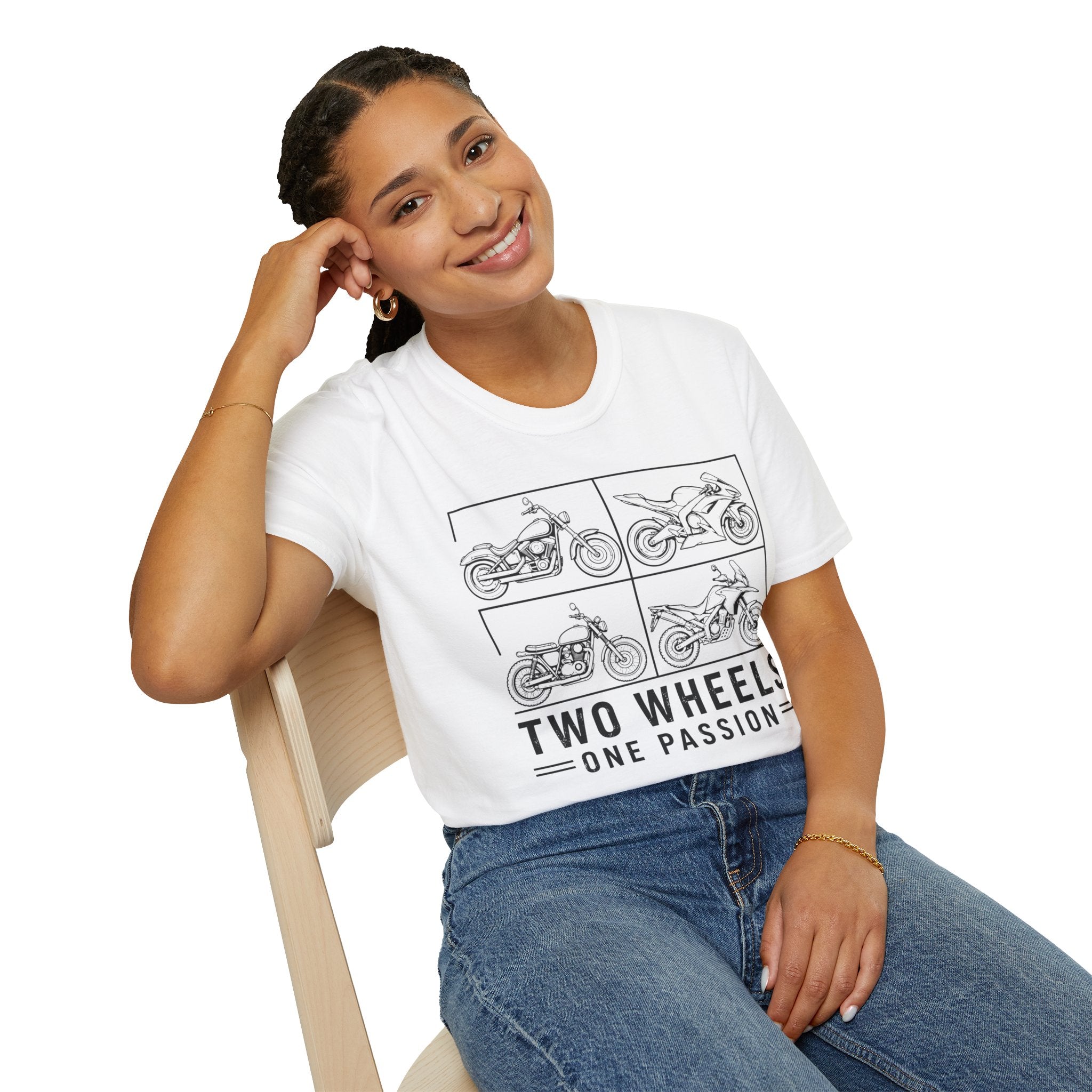 Two Wheels One Passion T-Shirt