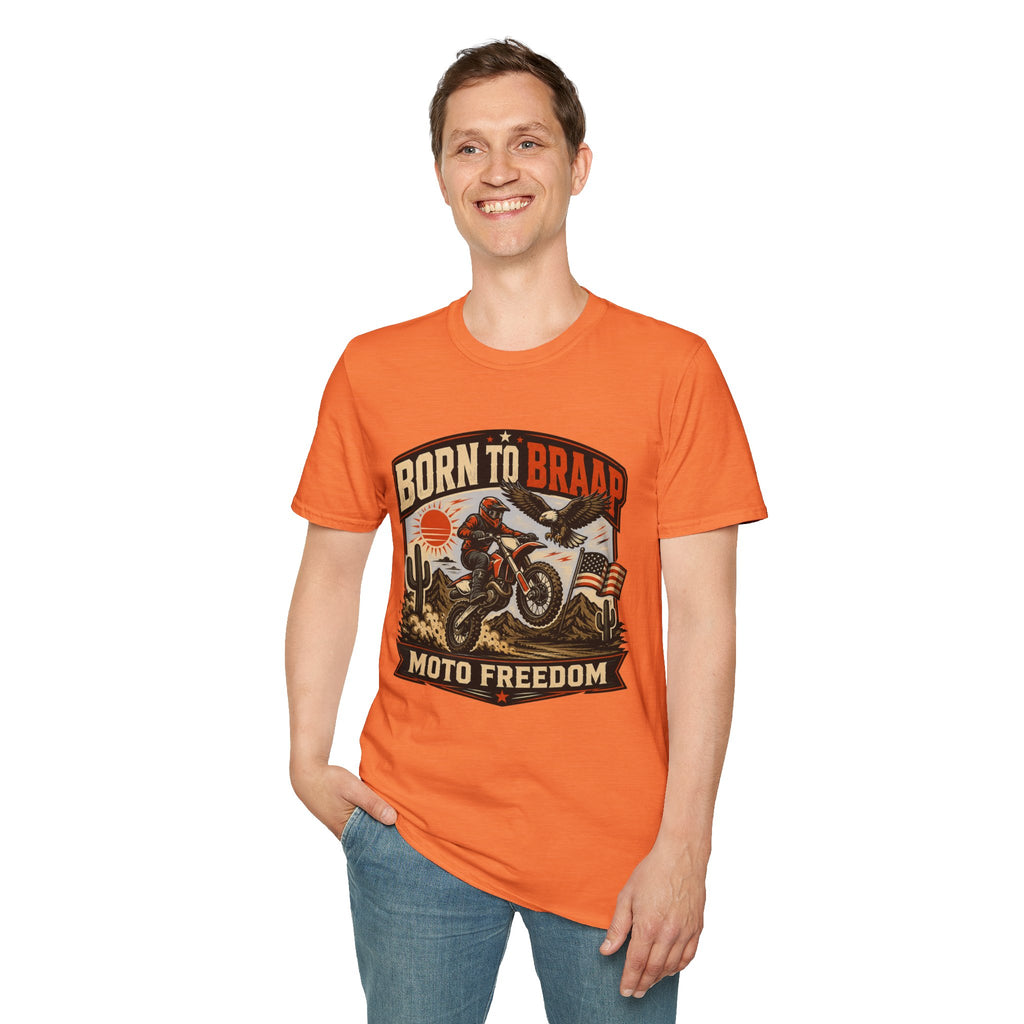 Born to Braap Moto Freedom T-Shirt