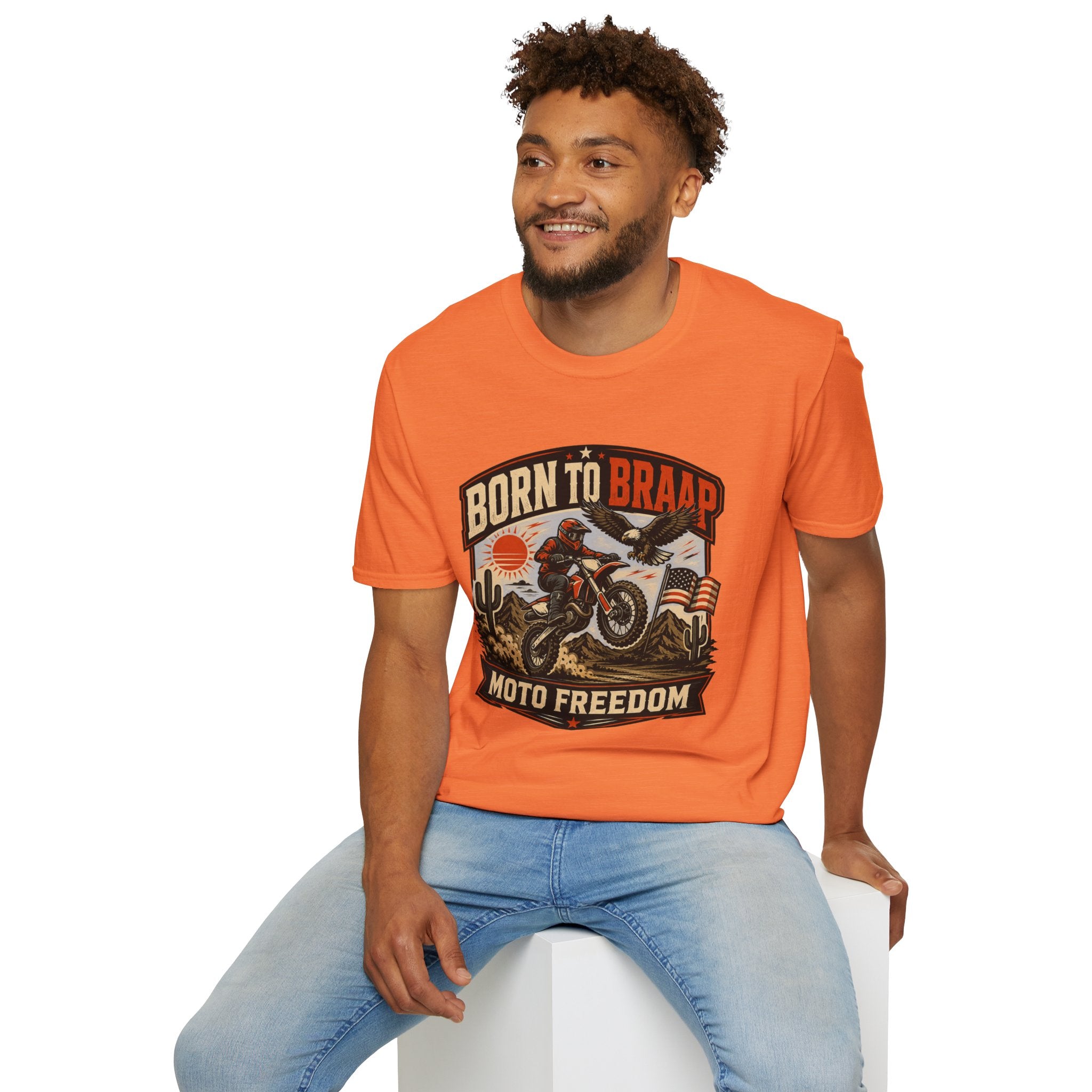 Born to Braap Moto Freedom T-Shirt