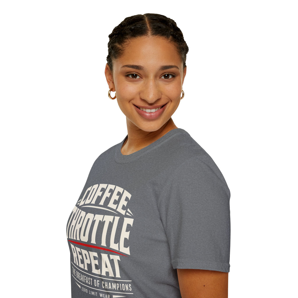 COFFEE THROTTLE REPEAT T-Shirt