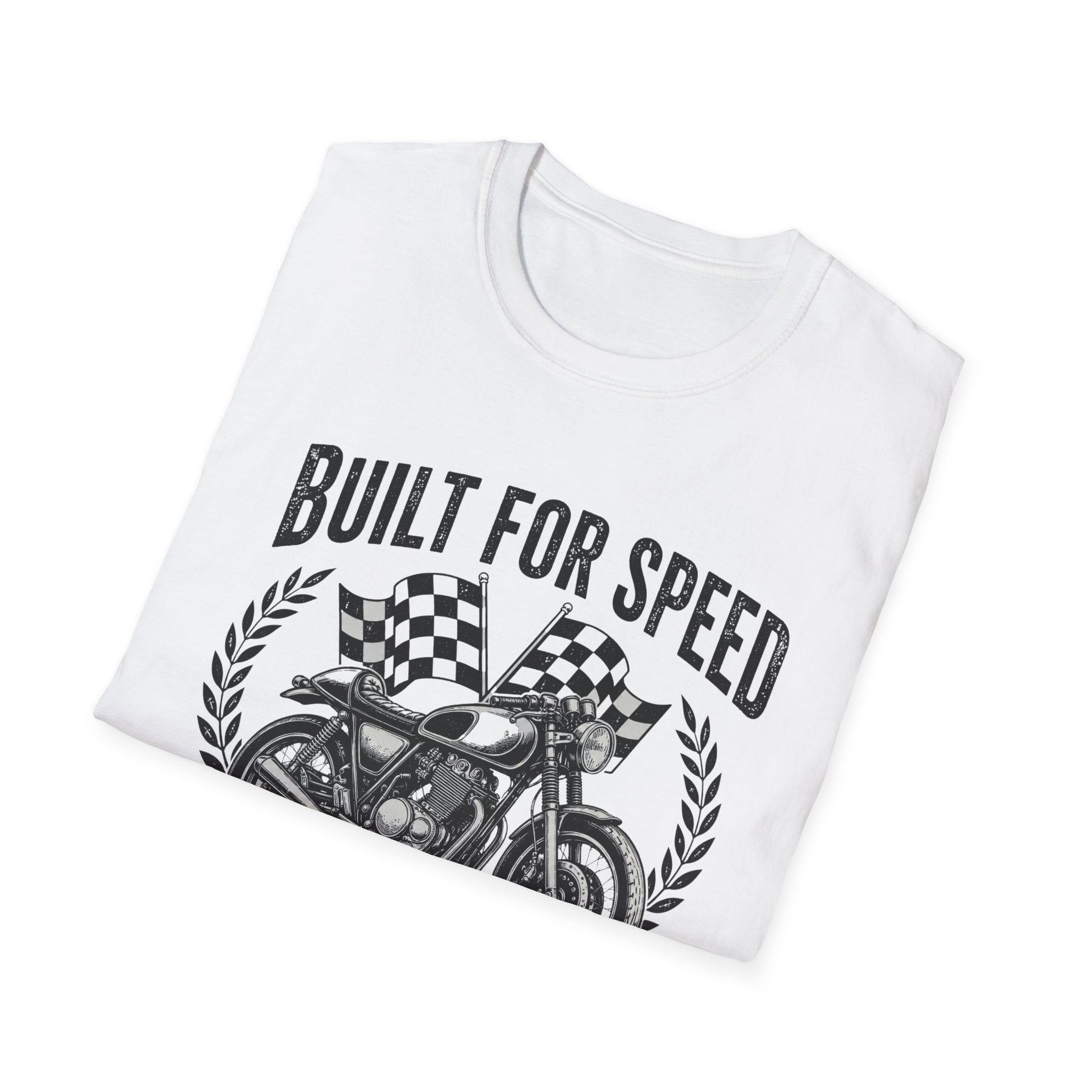 "Built for Speed, Ride Your Soul" Vintage Bike Tee