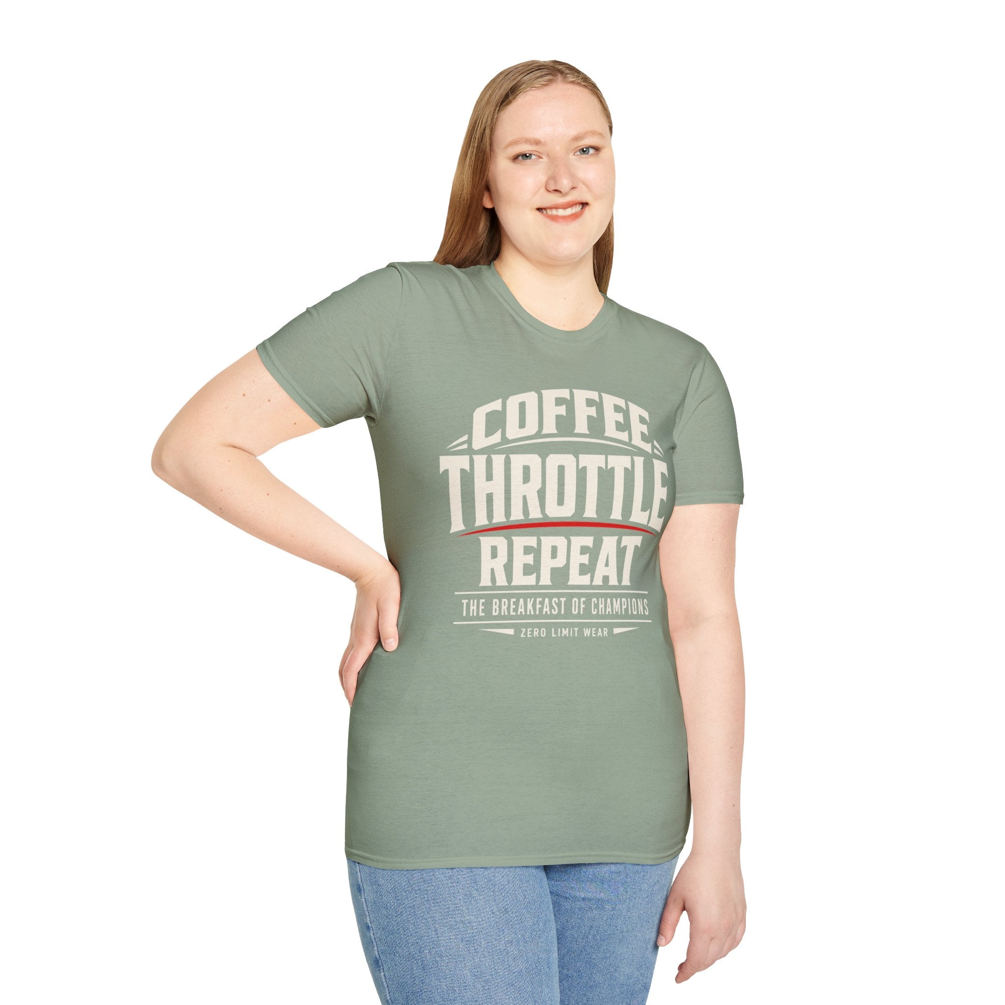 COFFEE THROTTLE REPEAT T-Shirt