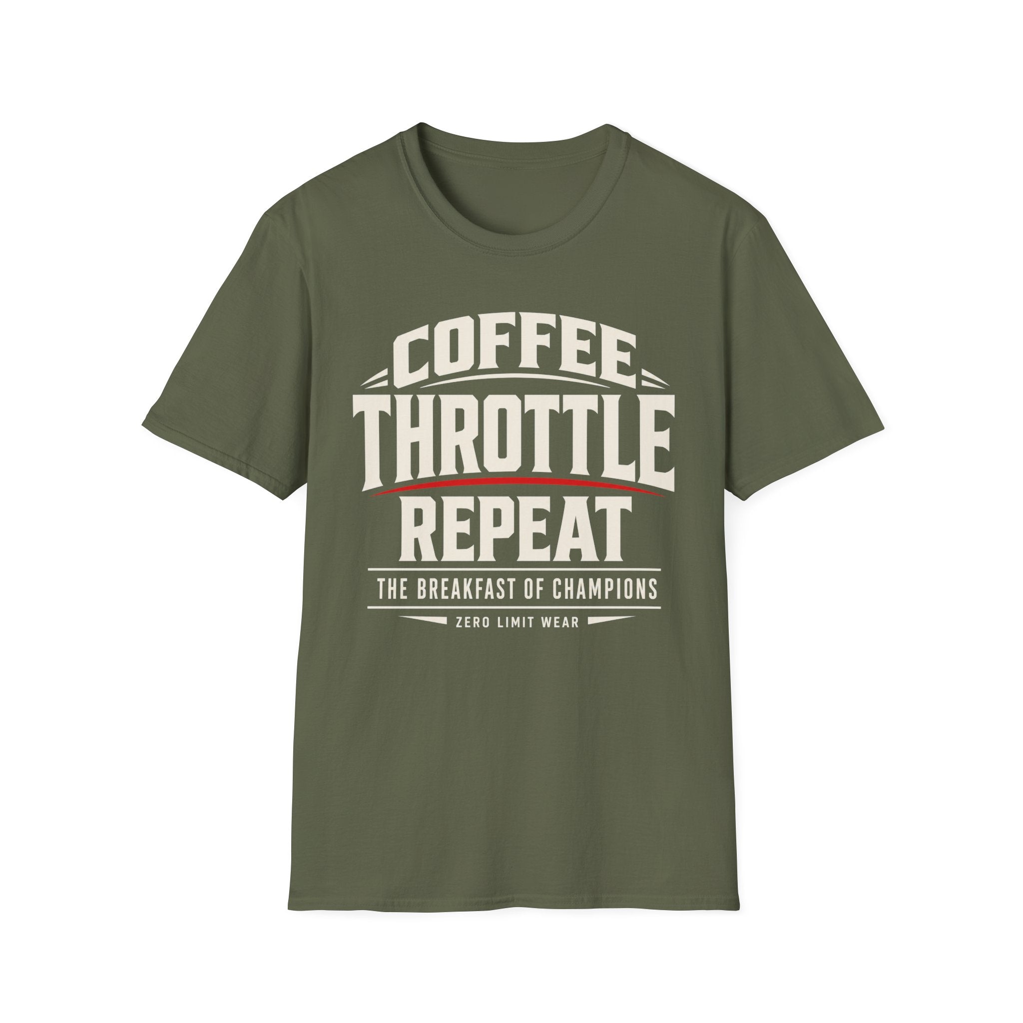 COFFEE THROTTLE REPEAT T-Shirt