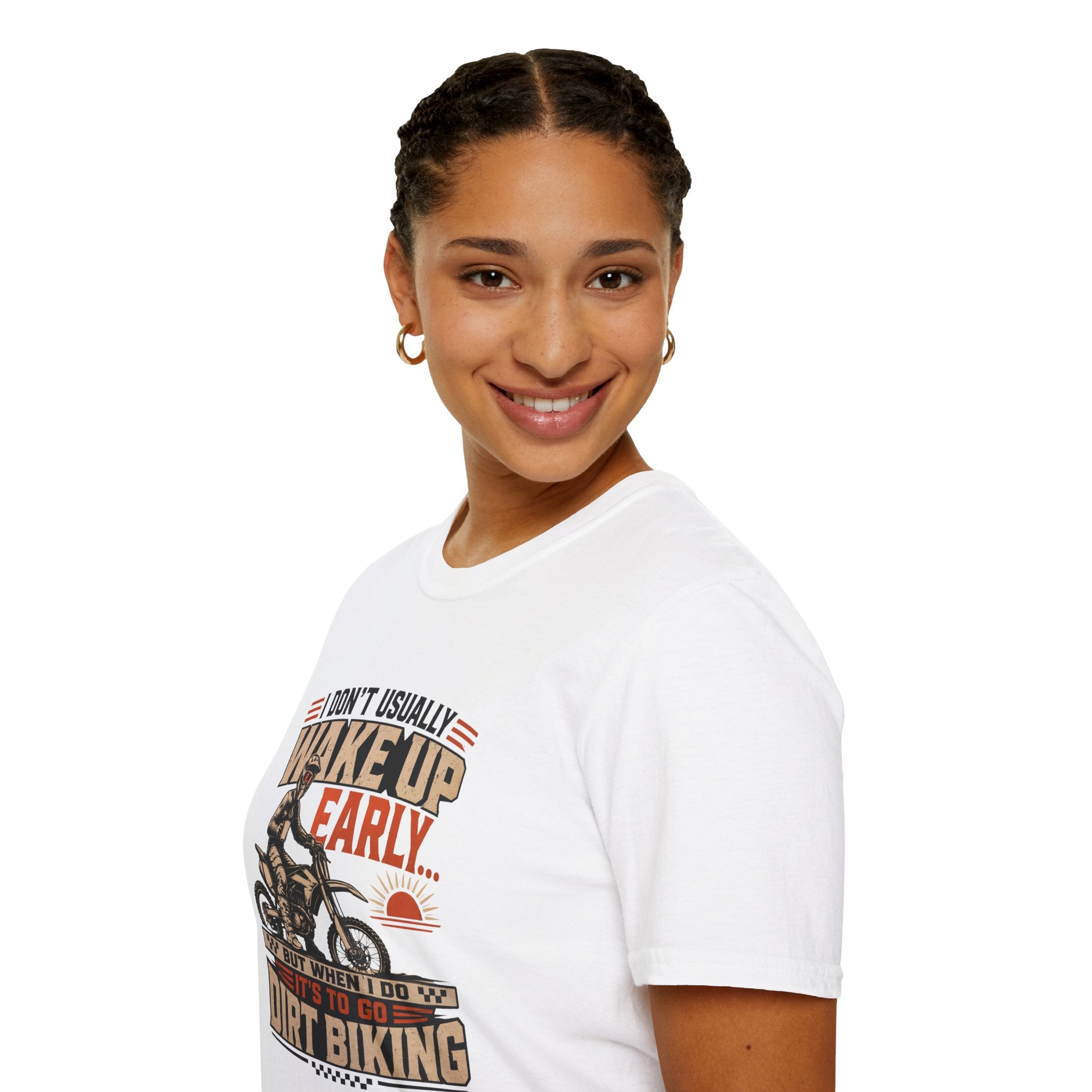 I Don't Usually Wake Up Early But I Do When It's To Go Dirt Biking T-Shirt