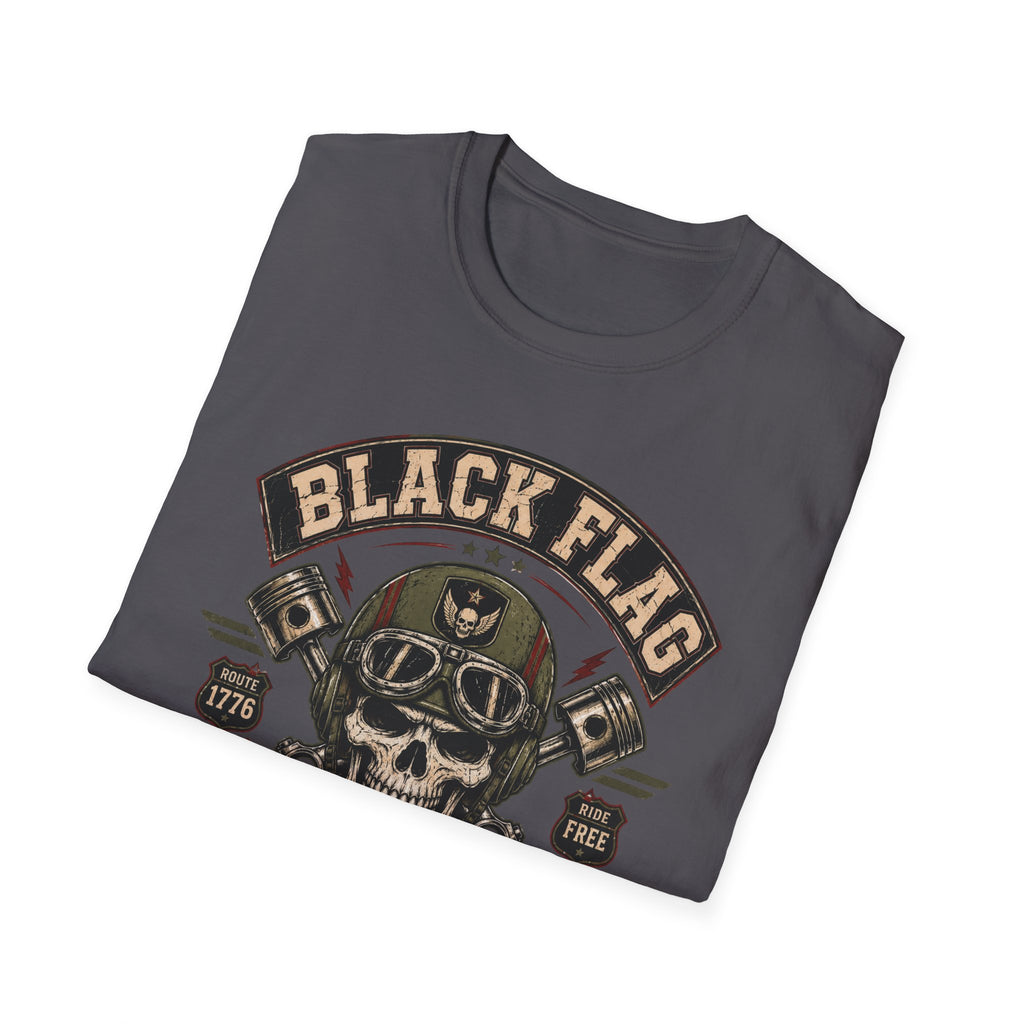 Black Flag Division Skull T-Shirt