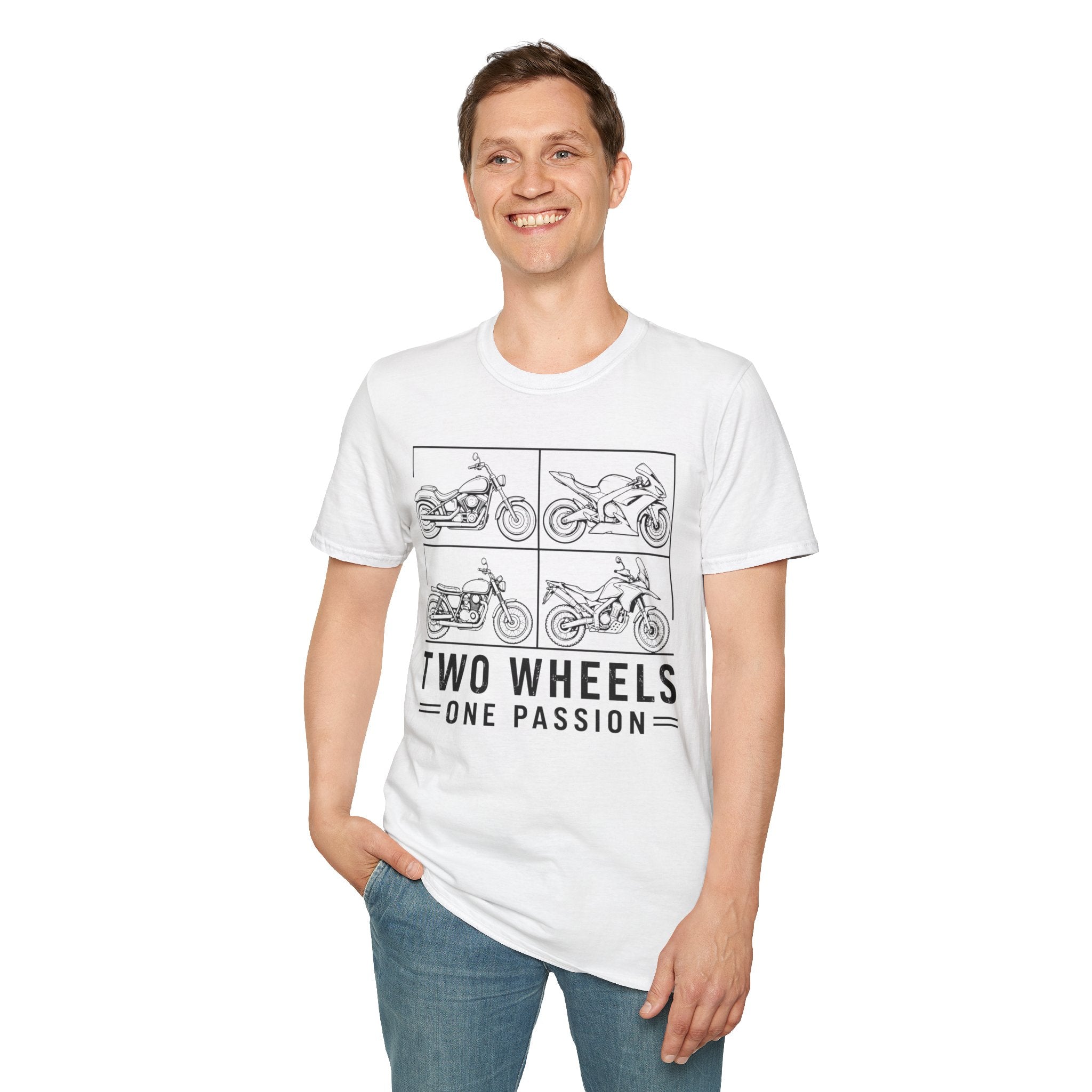 Two Wheels One Passion T-Shirt