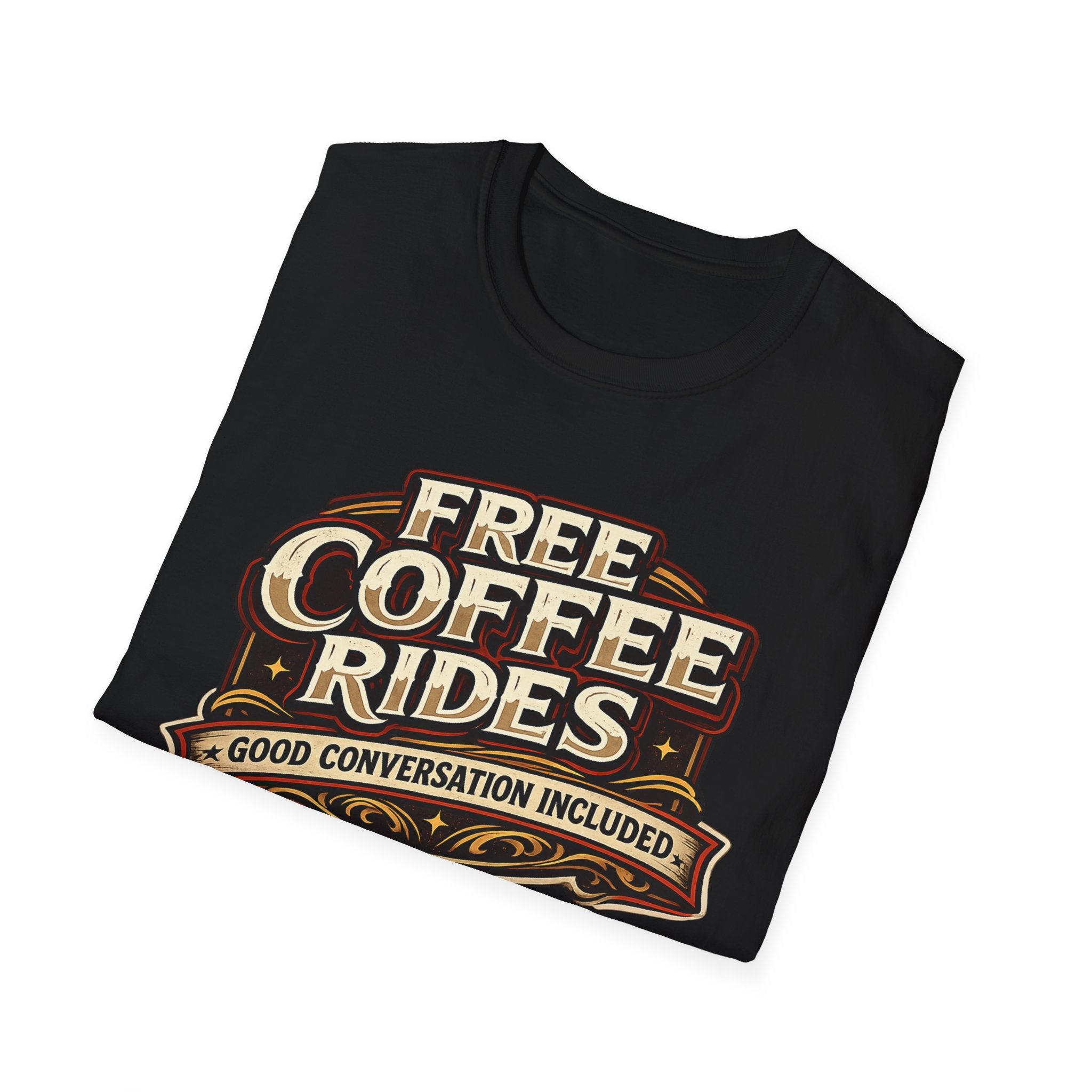 FREE COFFEE RIDES T-Shirt
