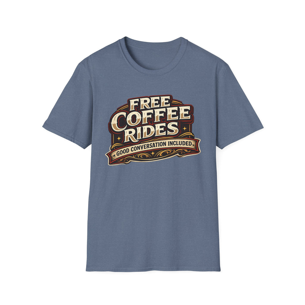 FREE COFFEE RIDES T-Shirt