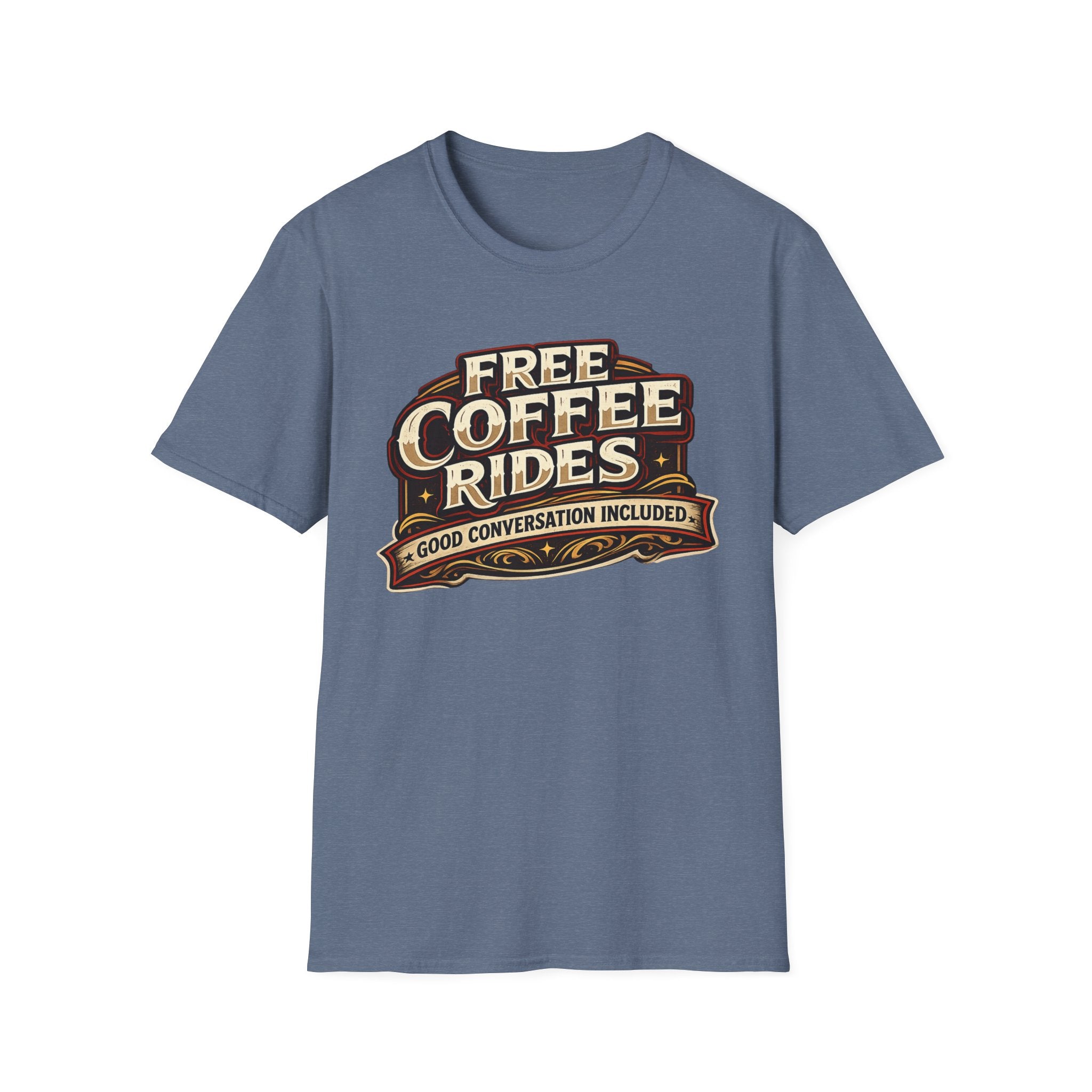FREE COFFEE RIDES T-Shirt