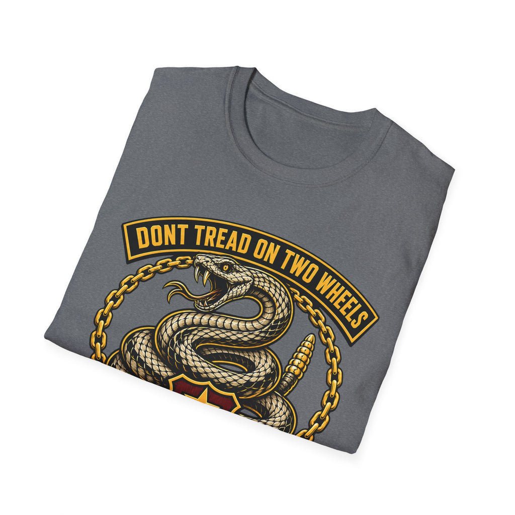DON'T TREAD ON TWO WHEELS T-SHIRT