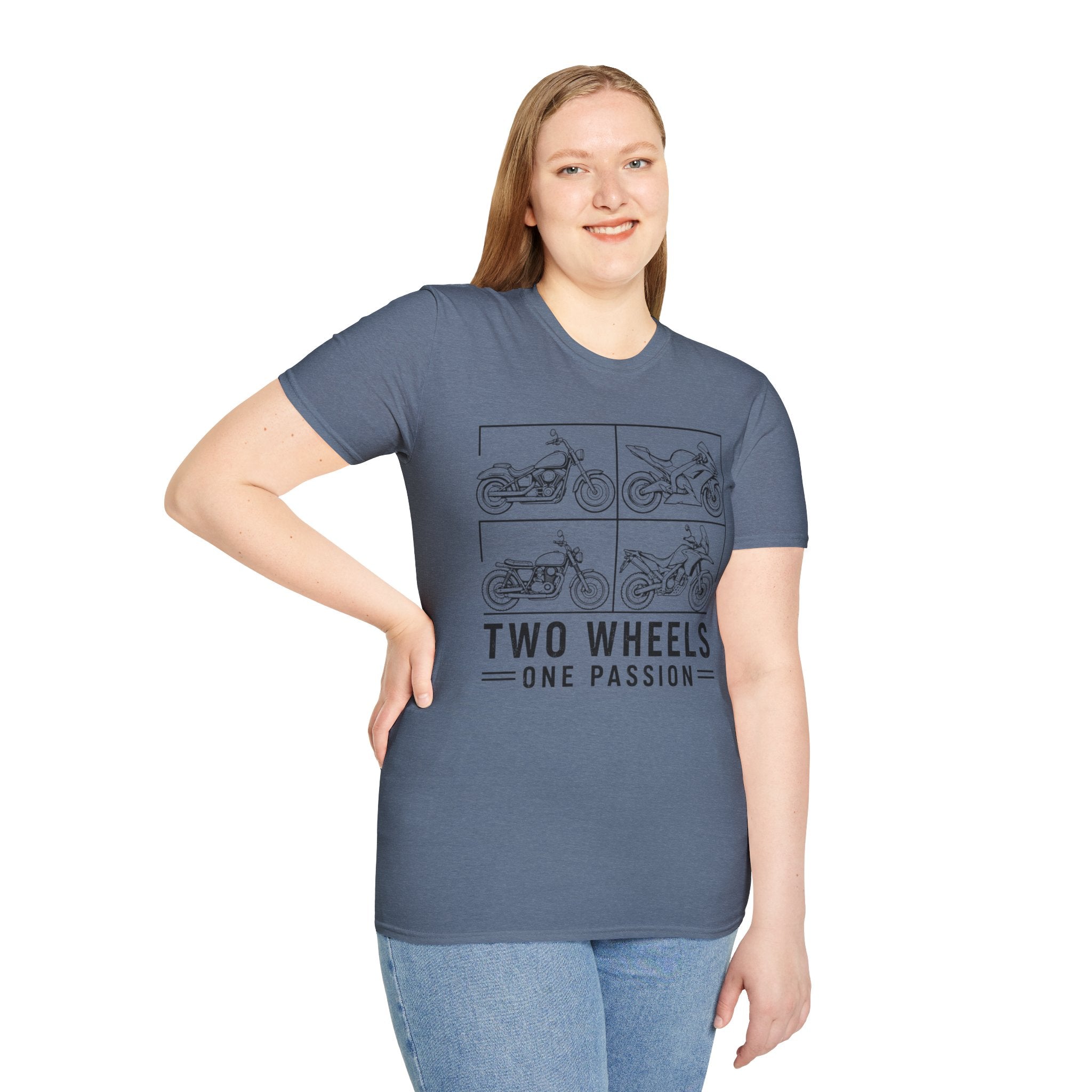 Two Wheels One Passion T-Shirt