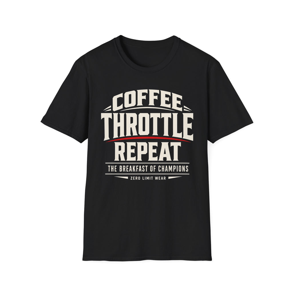 COFFEE THROTTLE REPEAT T-Shirt