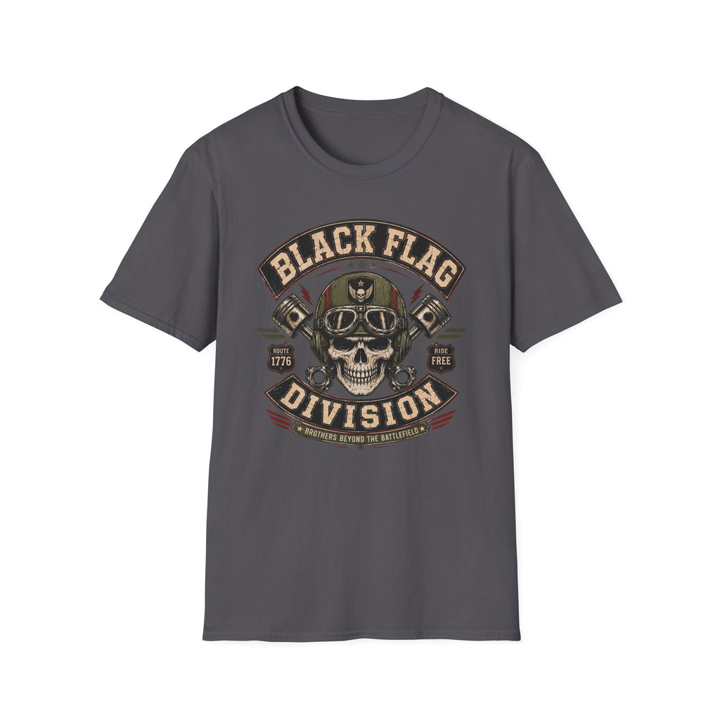 Black Flag Division Skull T-Shirt
