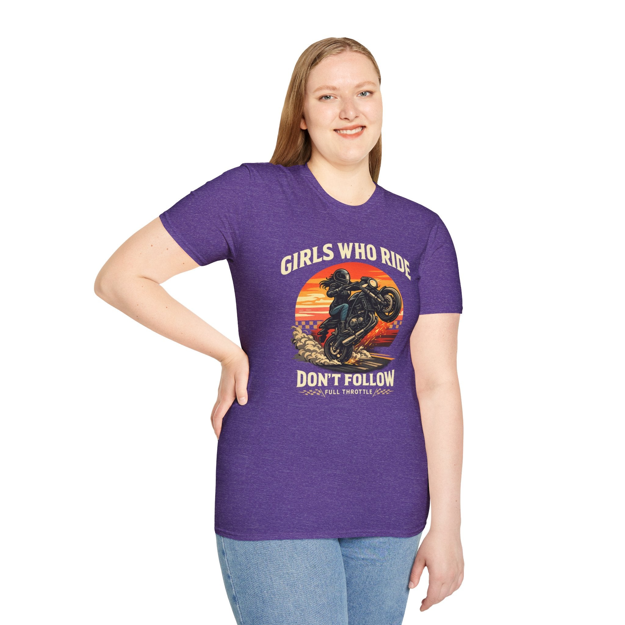Girls Who Ride Don't Follow T-Shirt