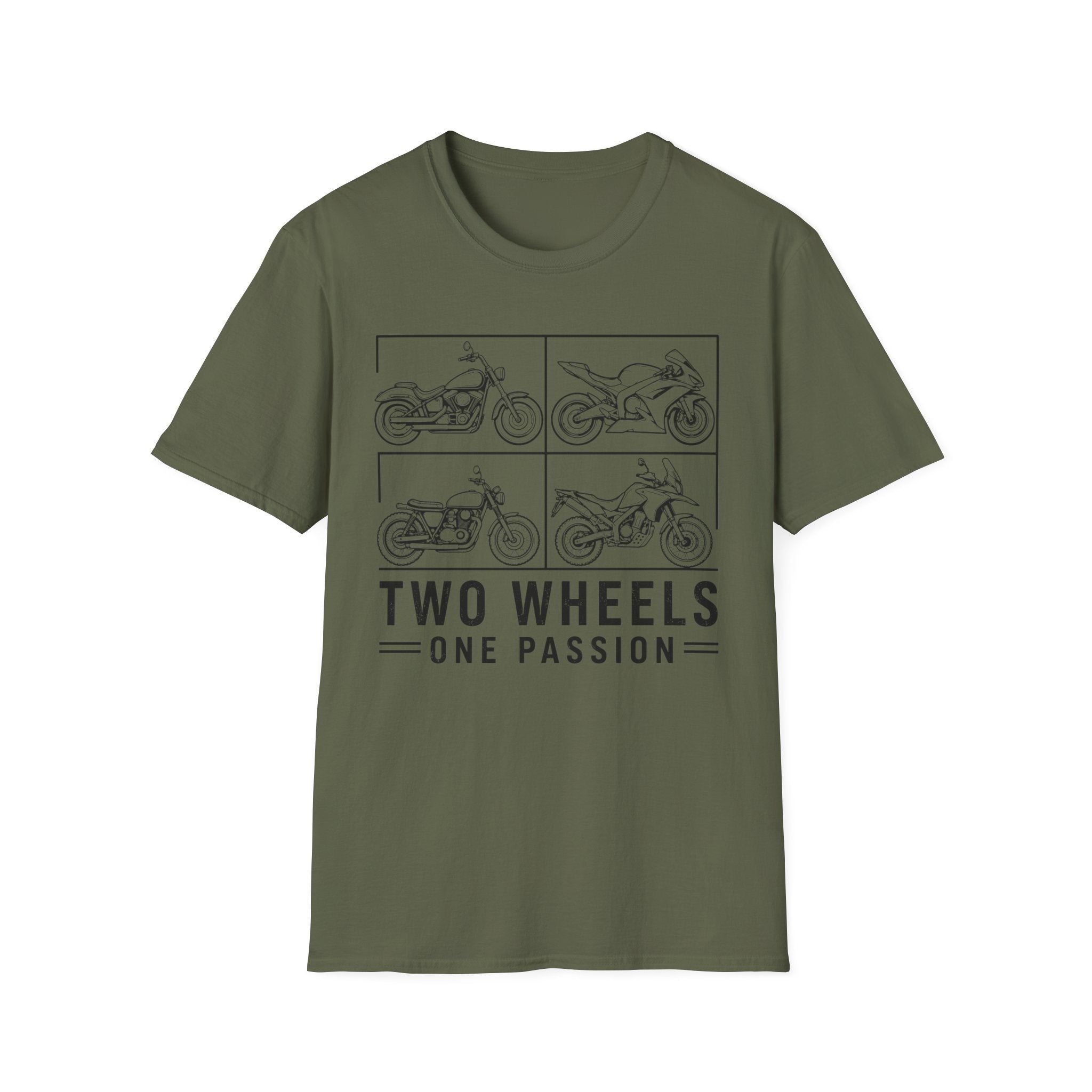 Two Wheels One Passion T-Shirt